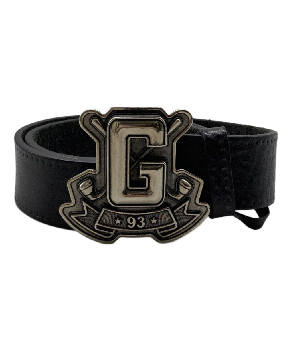 Gucci GUCCI Golf G Buckle Leather Belt Demna Runway Monogram Logo Size ONE SIZE - 3 Thumbnail