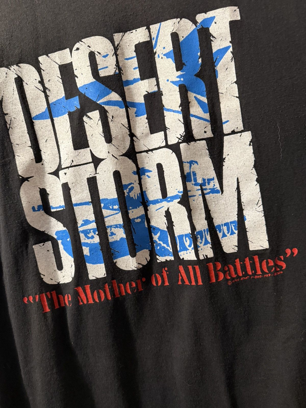 Vintage Vintage Desert Storm Saddam Hussein Middle East Tour Size US XL / EU 56 / 4 - 3 Thumbnail