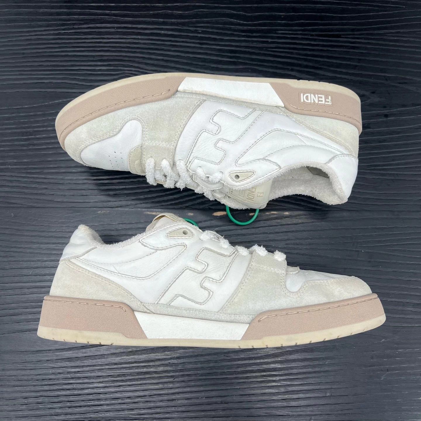 Fendi Fendi Match Gray White US8/42 Size US 11 / IT 41 - 2 Thumbnail