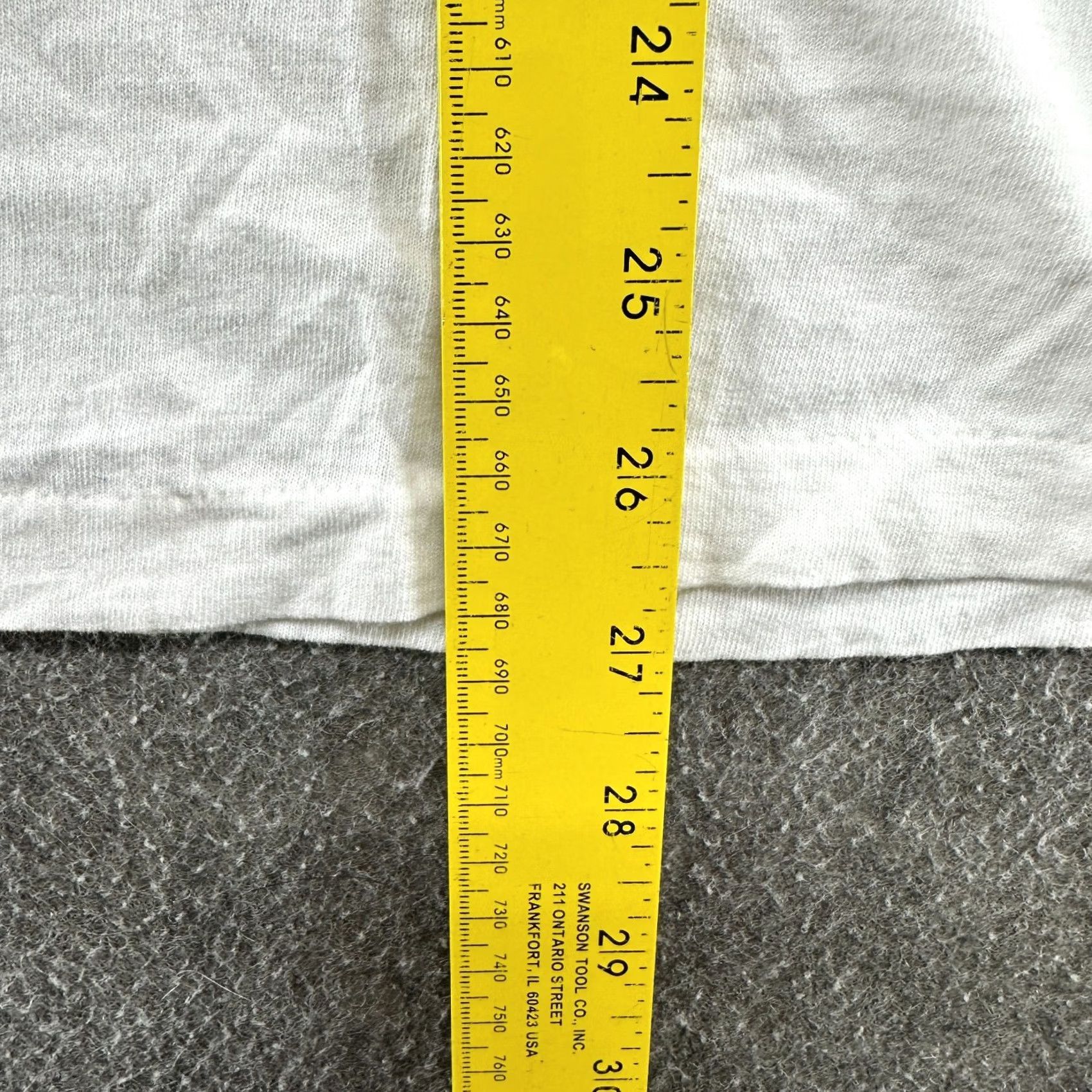 Hanes VINTAGE Vote For Sylvia Shirt Hanes Men XL White Short Sleeve Crew Neck Cotton Polyester 90s Funny Size US XL / EU 56 / 4 - 6 Thumbnail