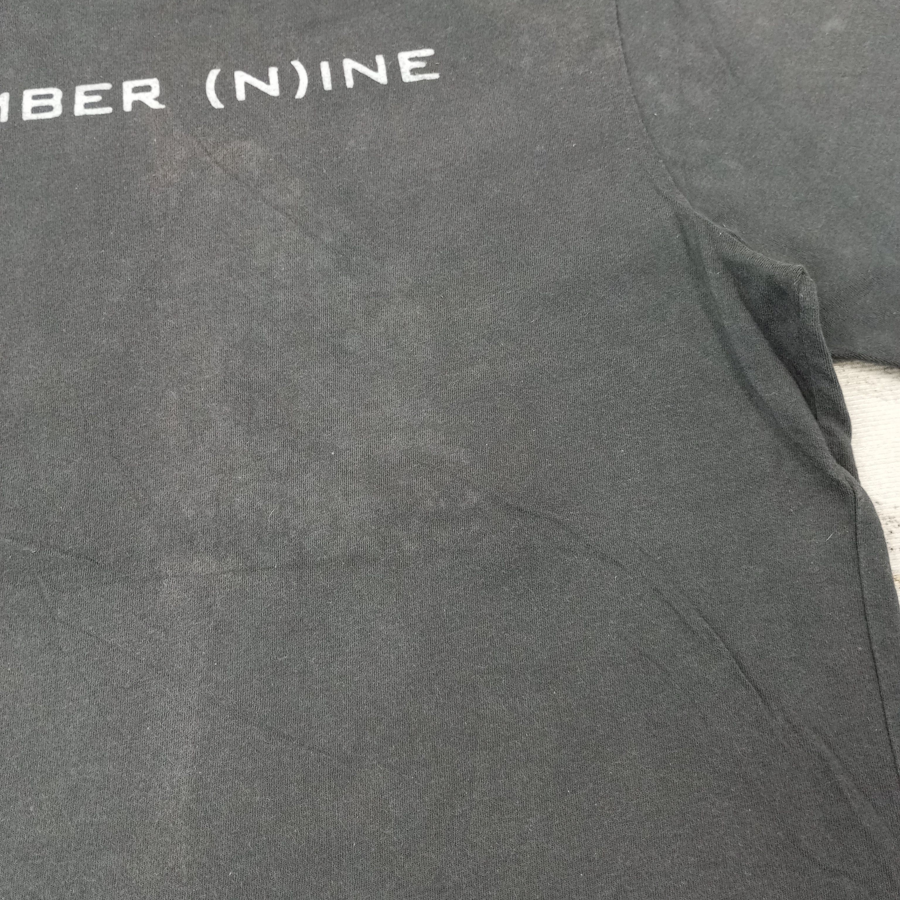 Number (N)ine Number Nine Japanese Brand Custom Tshirt c239n33 Size US L / EU 52-54 / 3 - 3 Thumbnail