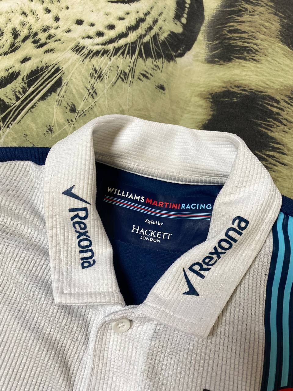Hackett × Vintage Williams Martini Racing Team Hackett F-1 Mercedes-Benz Large Size US L / EU 52-54 / 3 - 2 Thumbnail