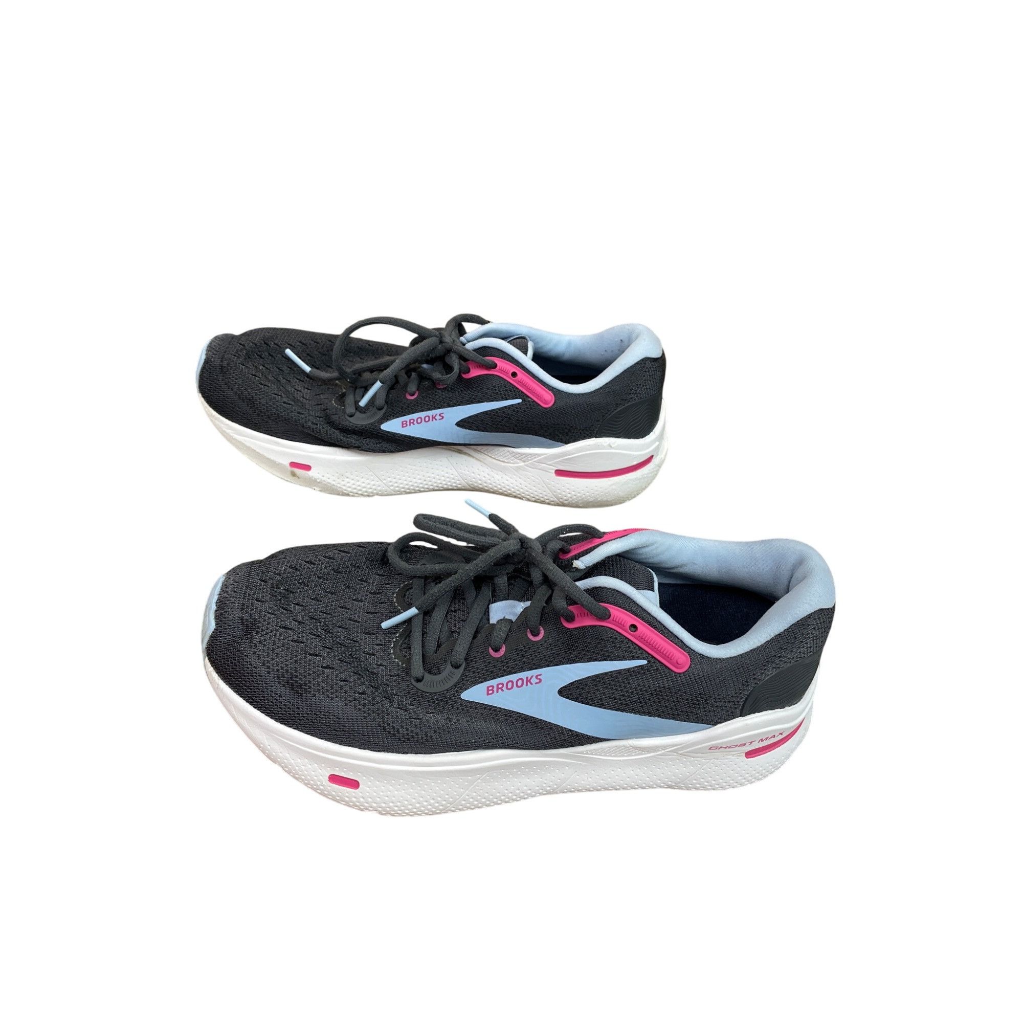 Brooks Brooks Ghost Max Womens Running Sneakers Blue/Black/Pink Siz Size US 10 / IT 40 - 3 Thumbnail