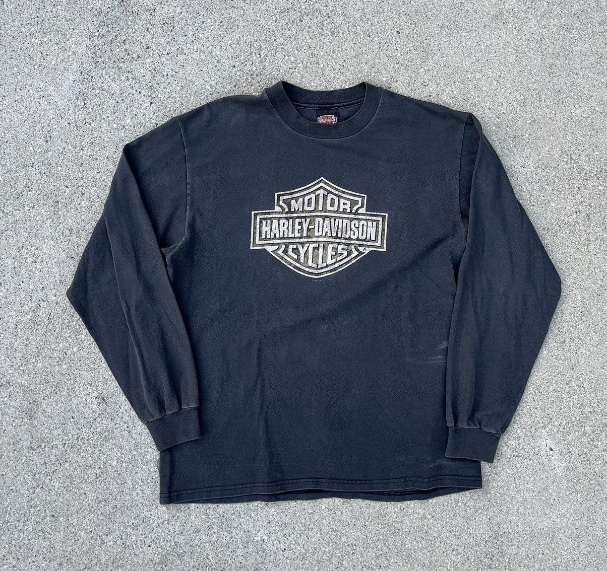 Vintage Vintage Harley Davidson Long Sleeve T-Shirt 1997 Biker Size US M / EU 48-50 / 2 - 1 Thumbnail