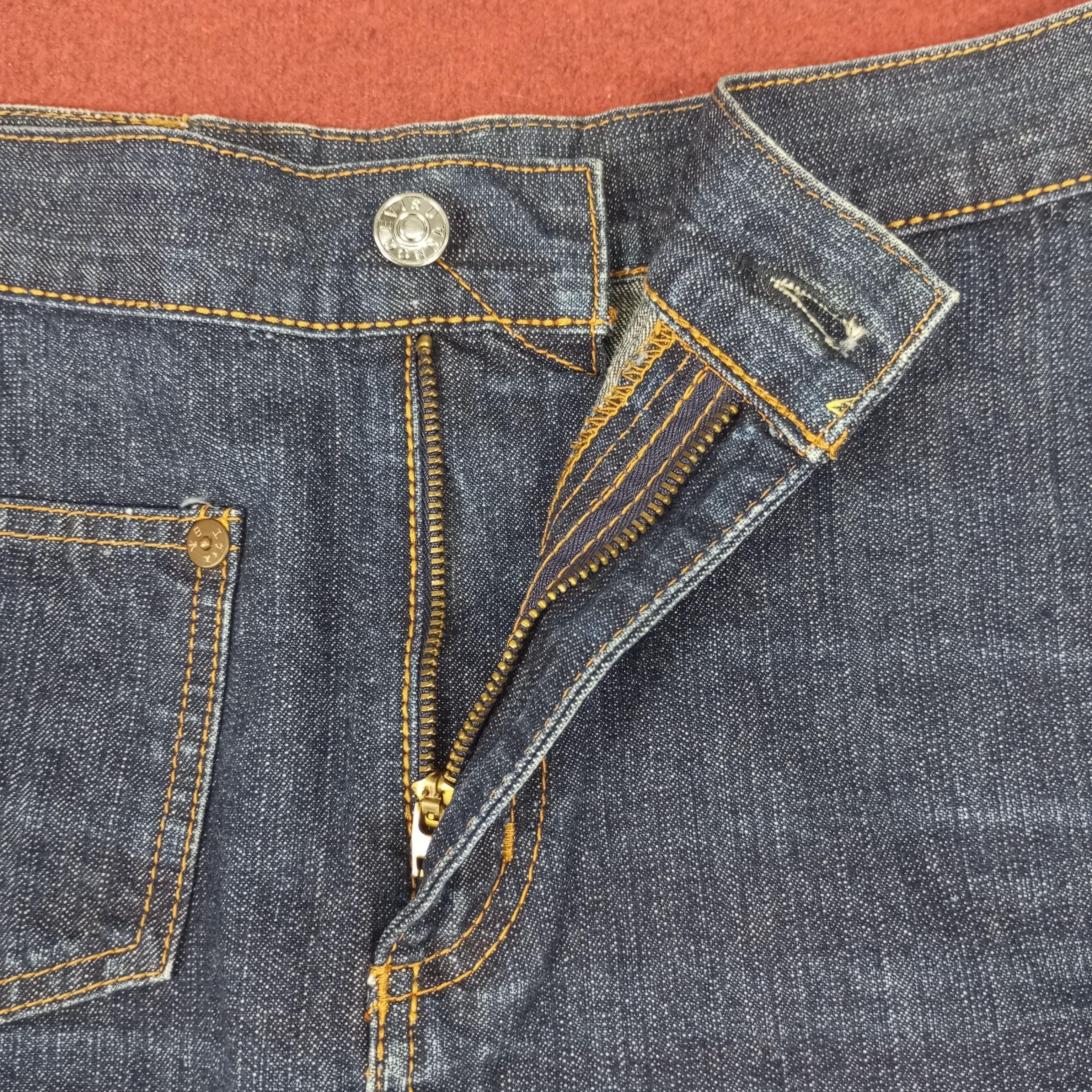 Evisu Evisu Japanese Brand Custom Daicock Style Skirt Size 26" / US 2 / IT 38 - 8 Thumbnail