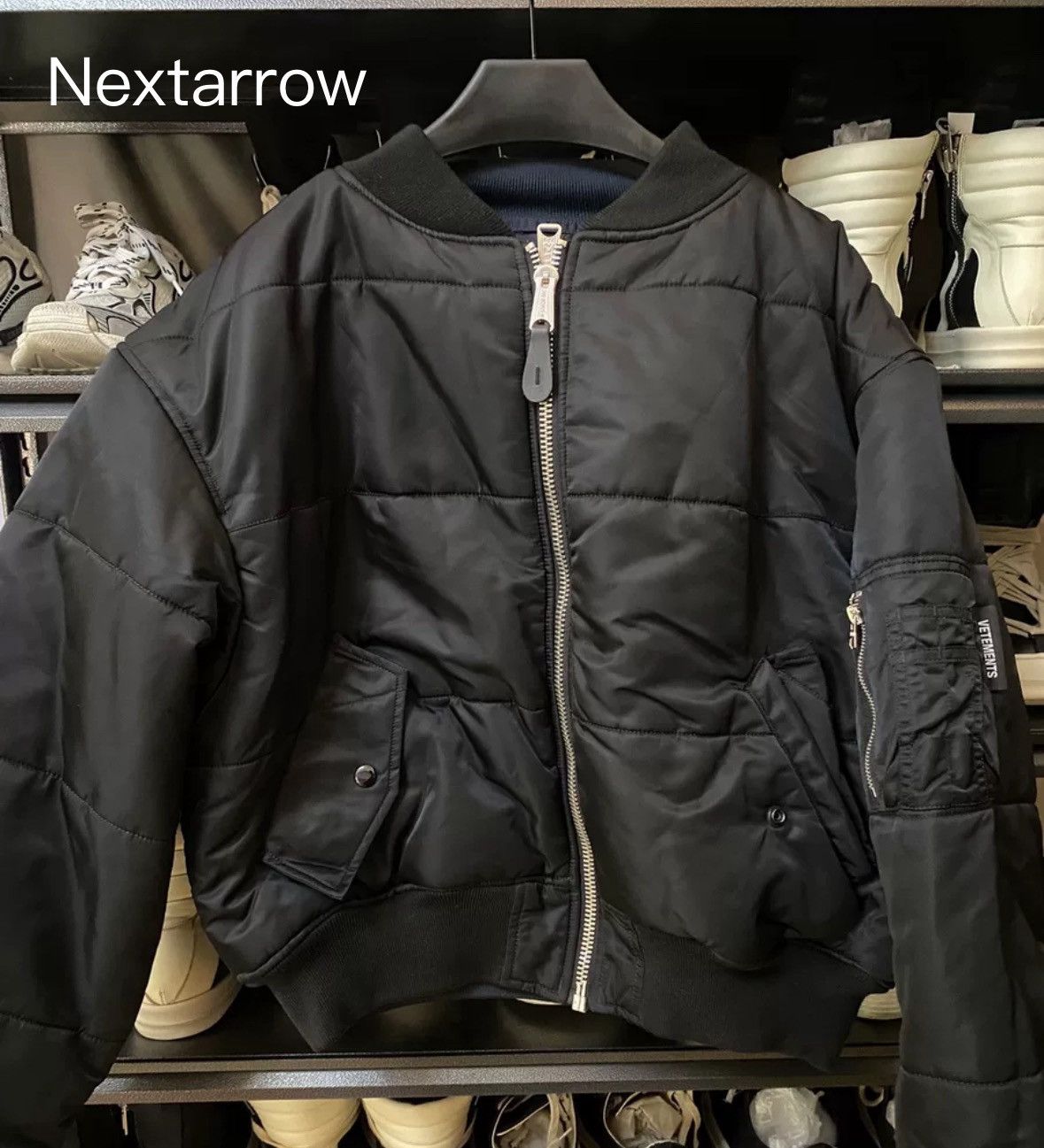 Vetements Vetements alpha s size instructions cotton jacket Size US S / EU 44-46 / 1 - 1 Thumbnail