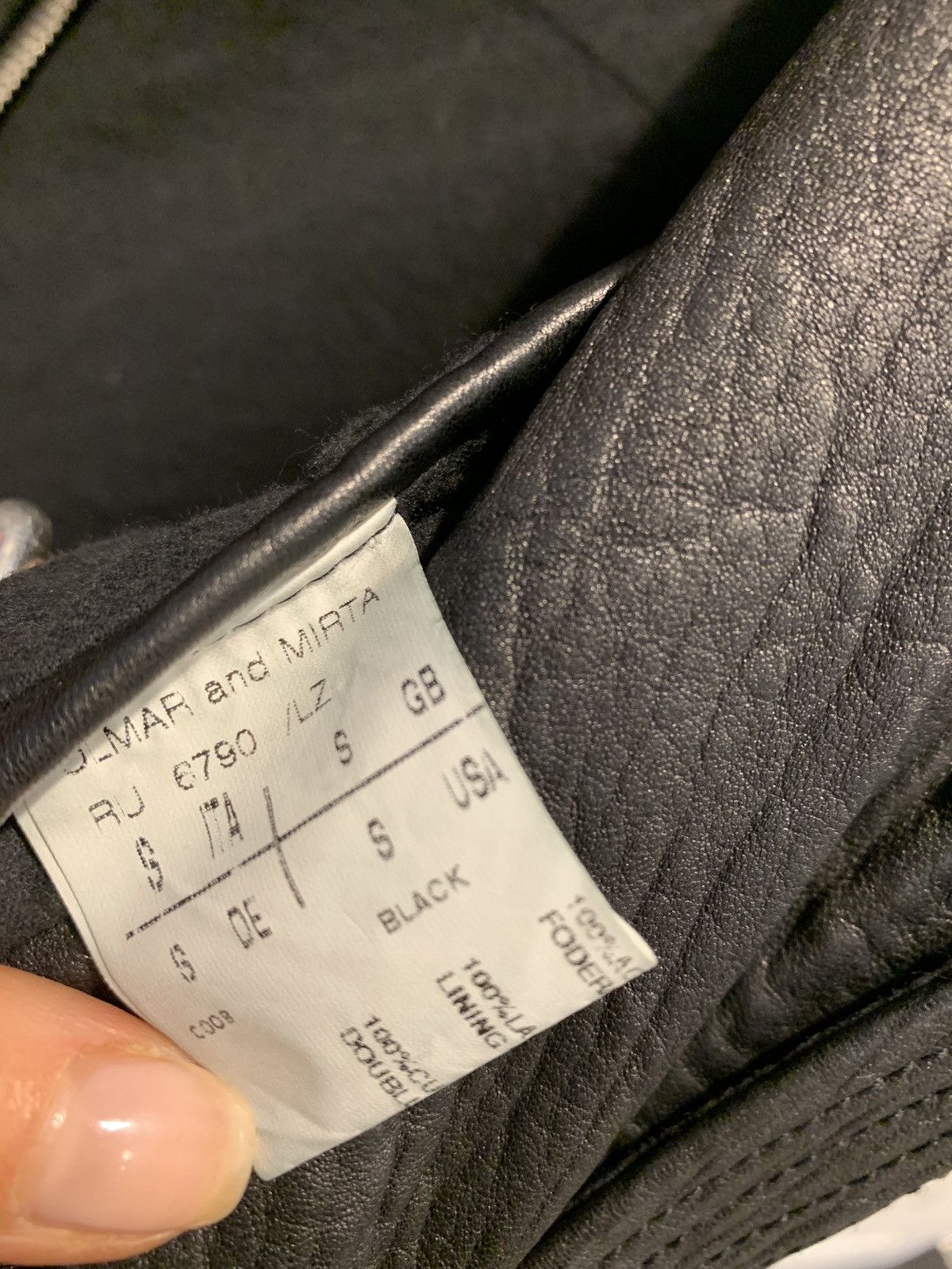 Rick Owens Rick Owens Black Leather Jacket Size US S / EU 44-46 / 1 - 9 Thumbnail