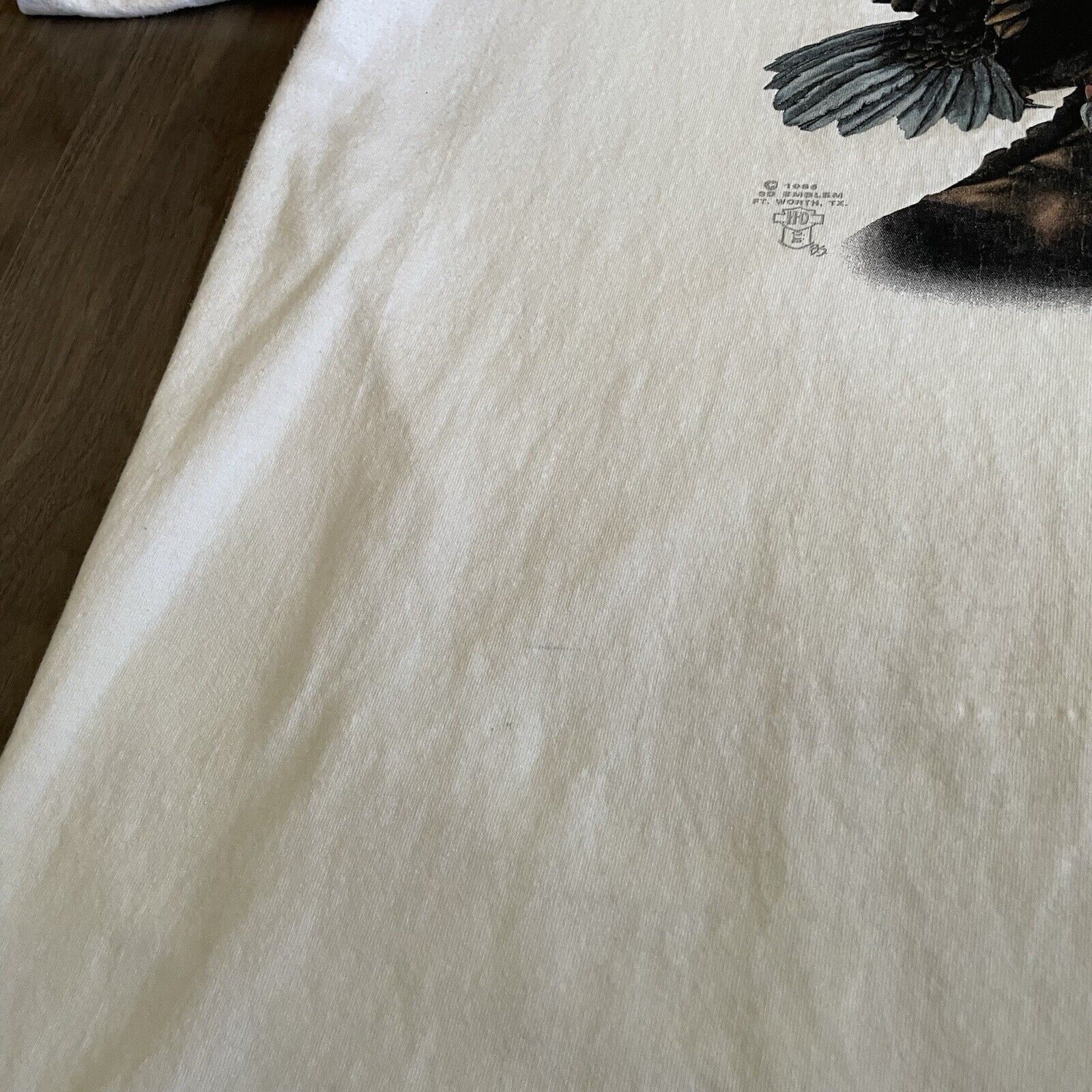 Harley Davidson × Vintage Vintage Harley Davidson 3D Emblem T-Shirt Eagle Rare Size XL Size US XL / EU 56 / 4 - 8 Thumbnail