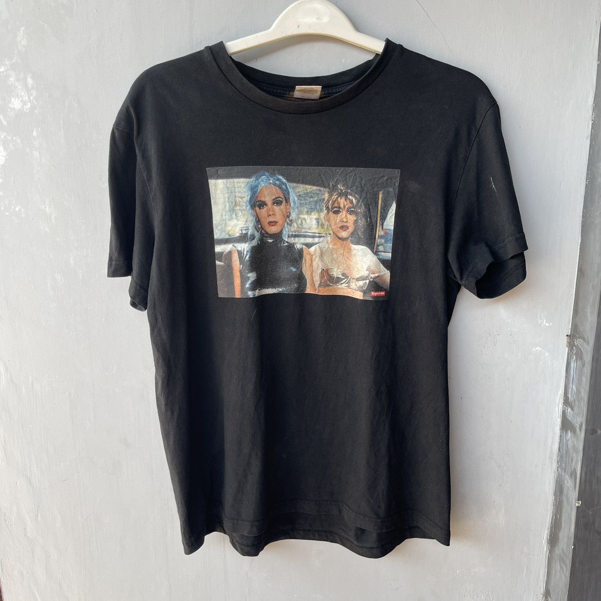image of Supreme Nan Goldin Photo Tee in Black, Men's (Size XL)