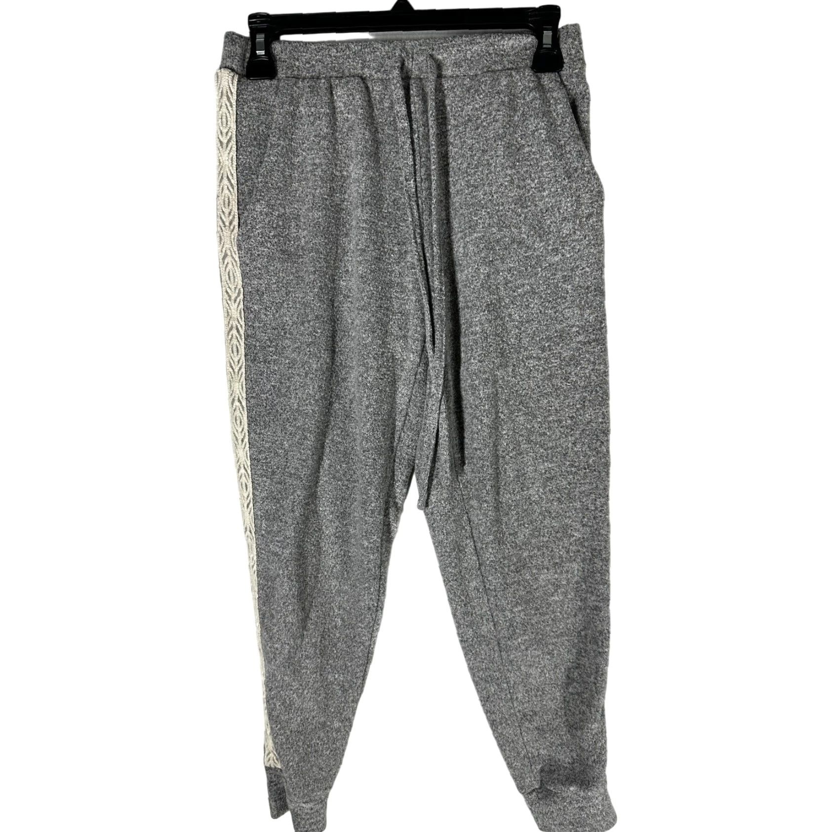 Vintage Flora Nikrooz Pajama Pants S Gray Lounge Pants Women Regular Size S Solid Pattern Size 28" / US 6 / IT 42 - 2 Thumbnail