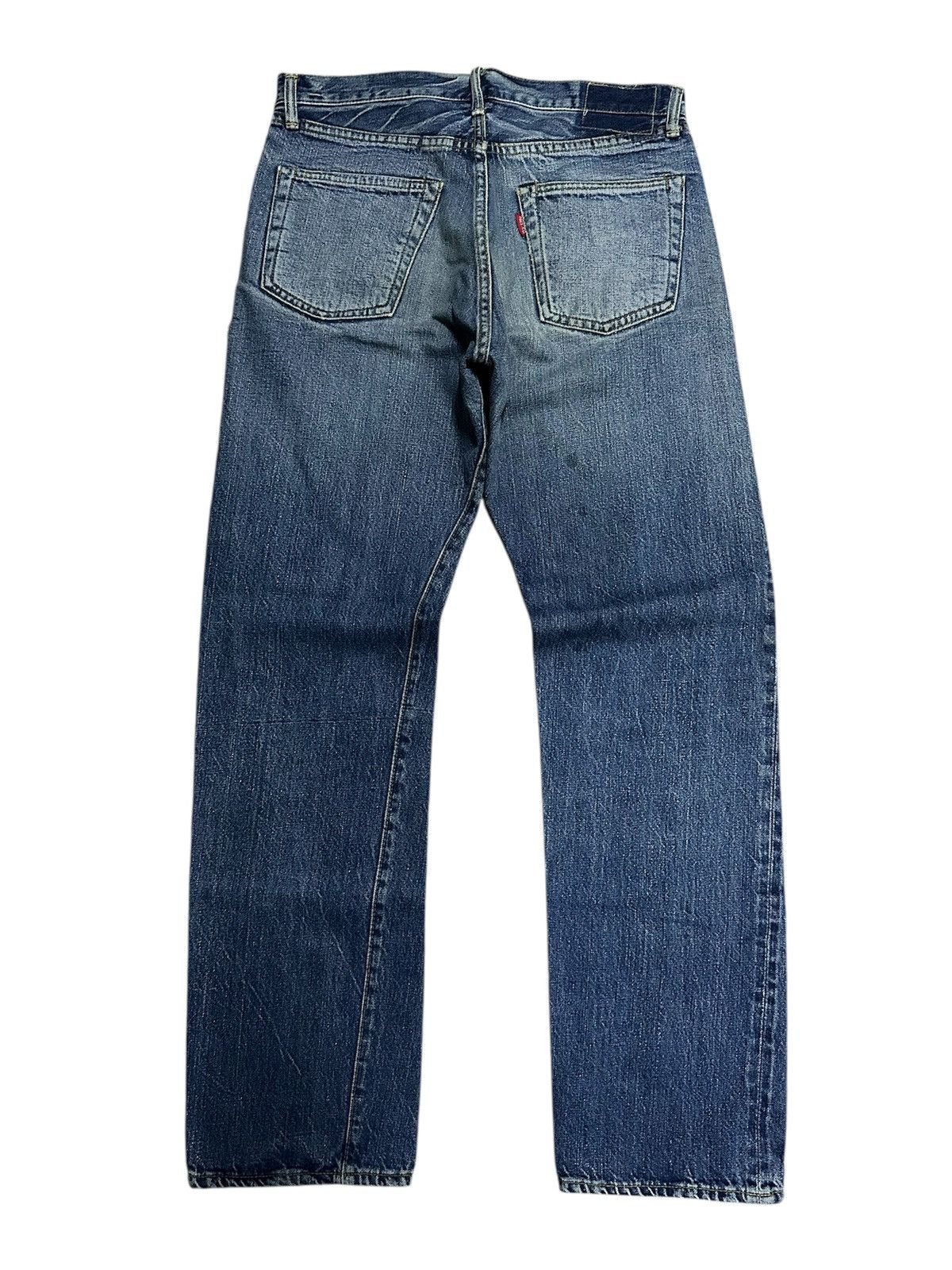 Denime Vintage 90’s DENIME Jeans Selvedge/Redline RARE Denim Pants Size US 31 - 2 Thumbnail
