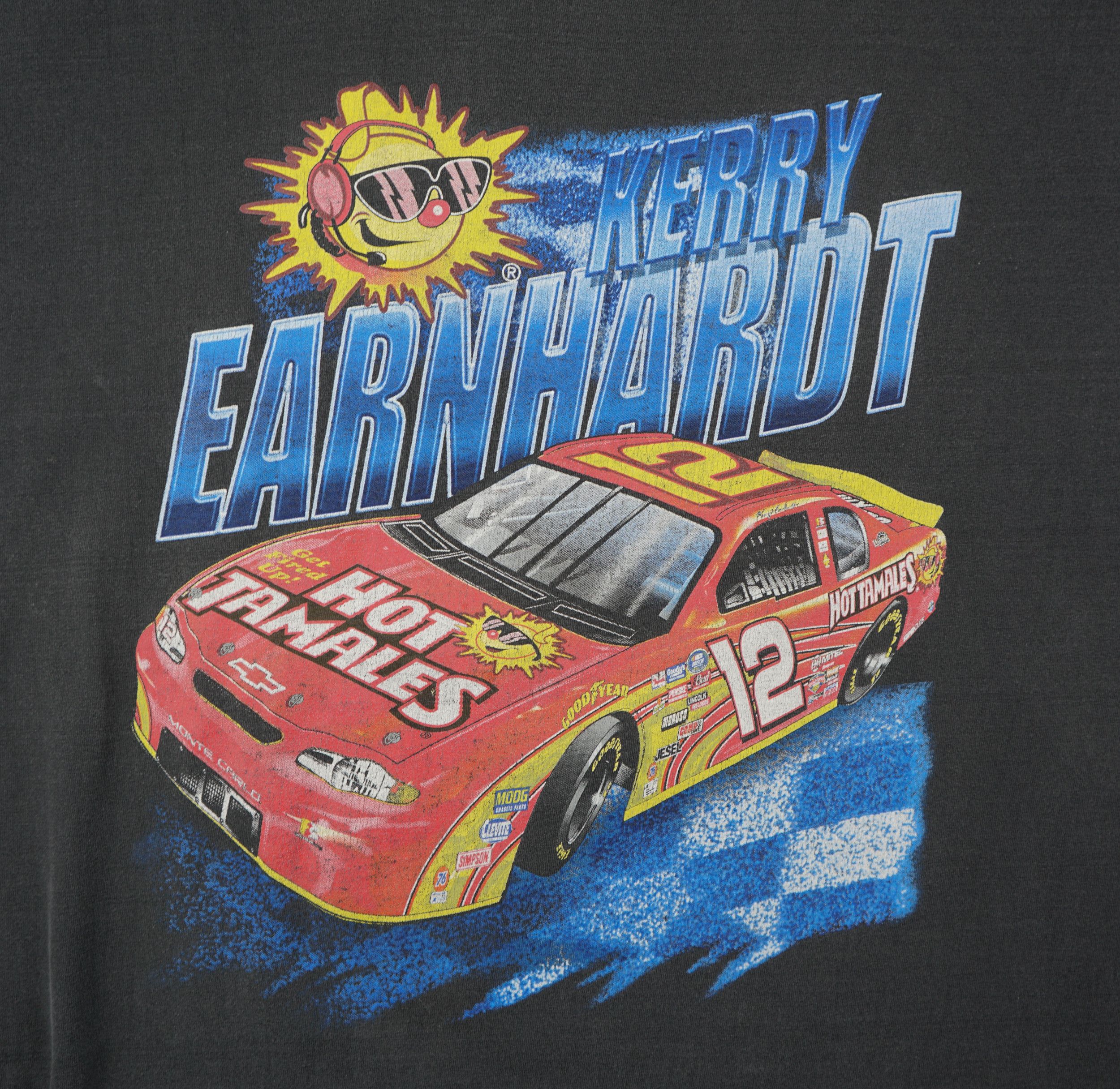NASCAR × Vintage Vintage 90s Kerry Earnhardt Racing Nascar T-Shirt Size US XXL / EU 58 / 5 - 2 Thumbnail