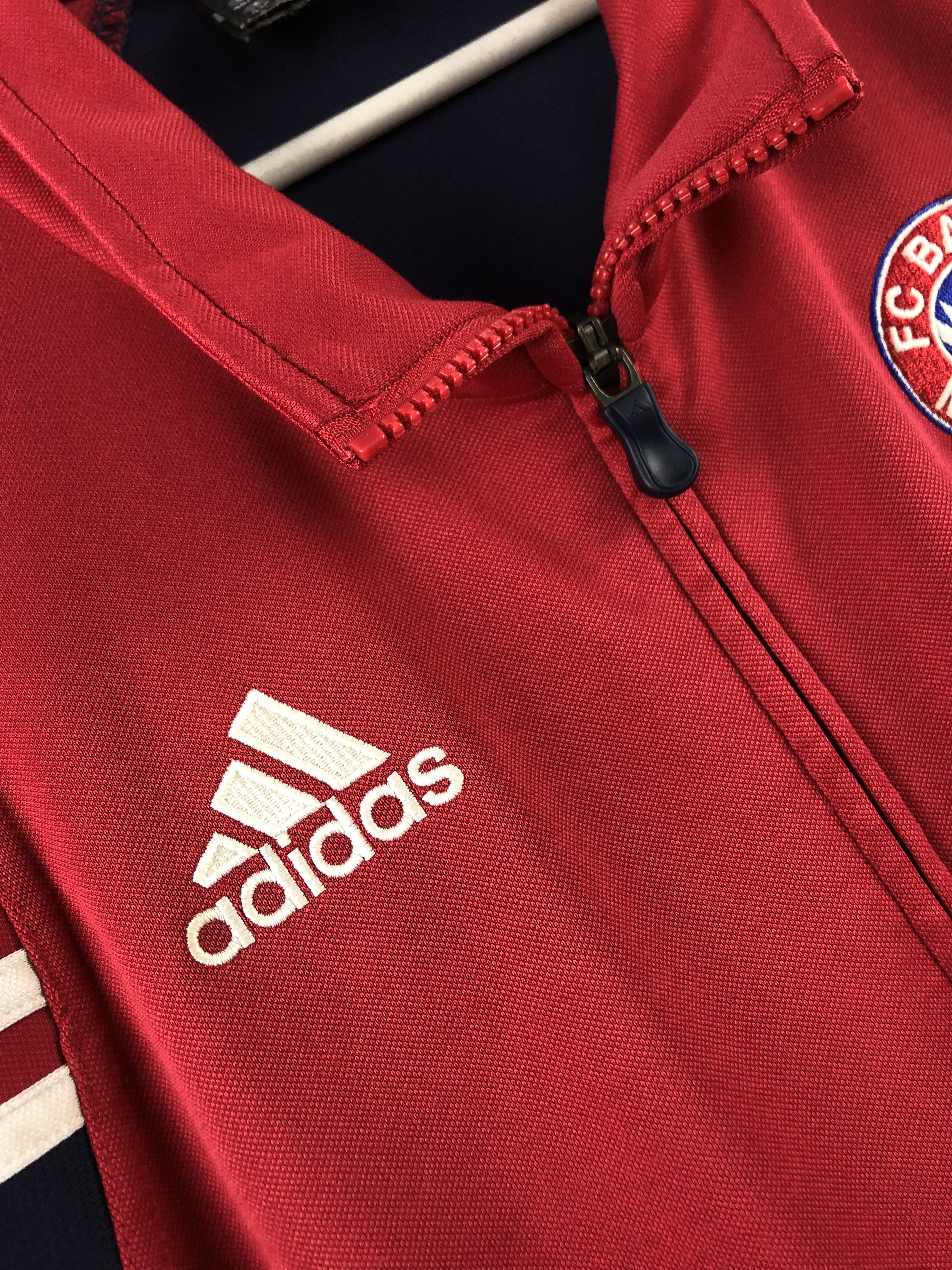 Adidas Vintage Adidas Bayern Munich Football Jacket Soccer Track Size US M / EU 48-50 / 2 - 6 Thumbnail