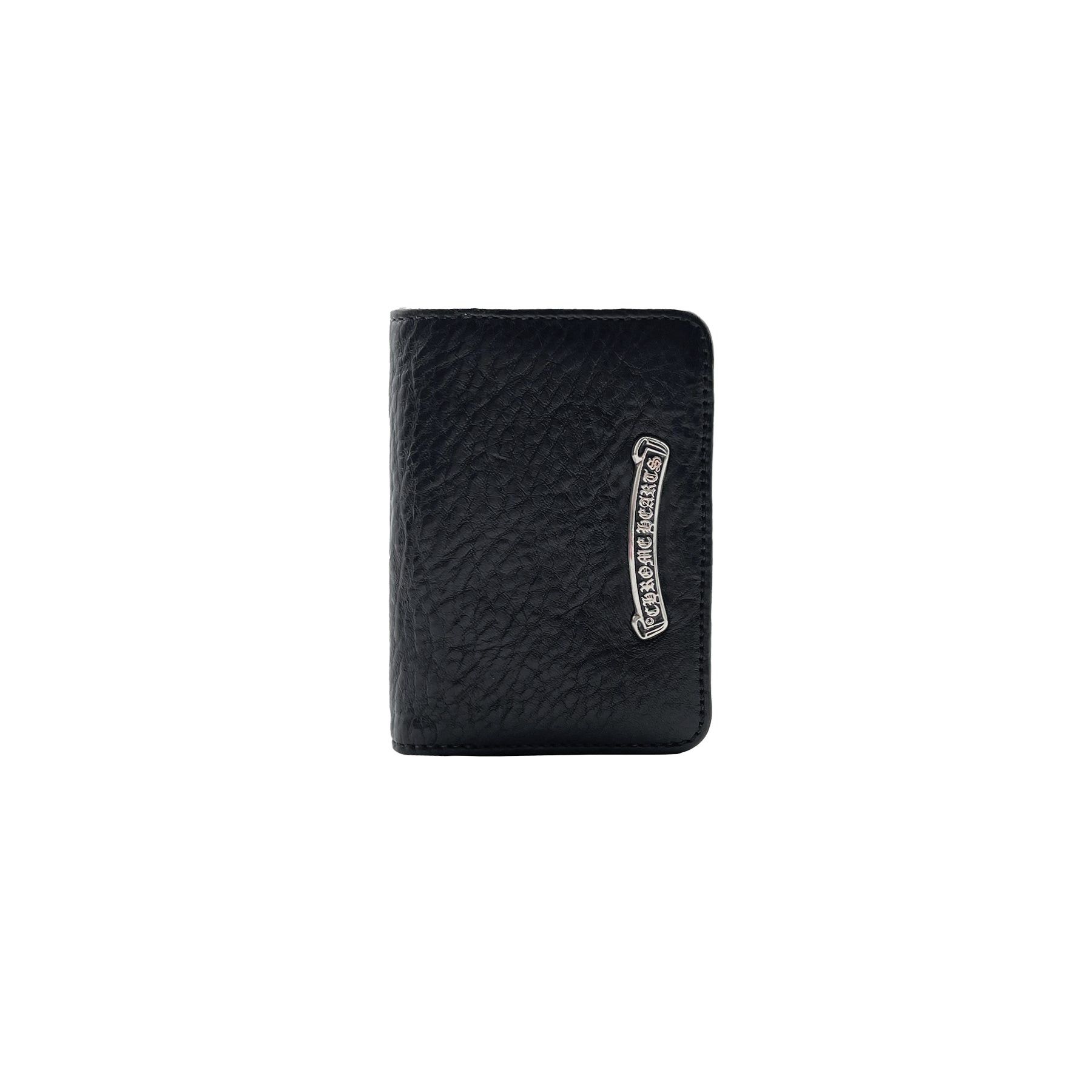 Chrome Hearts Chrome Hearts Black Silver Scroll Folded Cardholder Size ONE SIZE - 1 Thumbnail