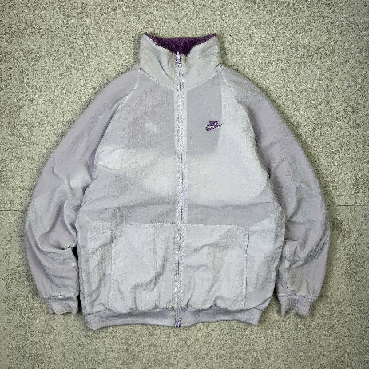 Nike Nike Reversible Fleece Jacket Size US XL / EU 56 / 4 - 7 Thumbnail