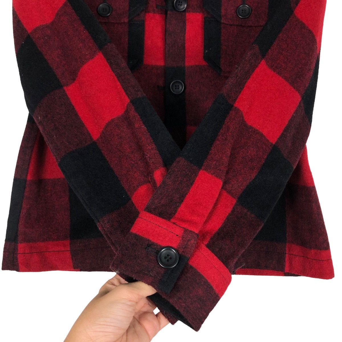Japanese Brand Vintage Bomber Jacket Punk Design Tartan Ships Issey Miyake Size US M / EU 48-50 / 2 - 13 Thumbnail