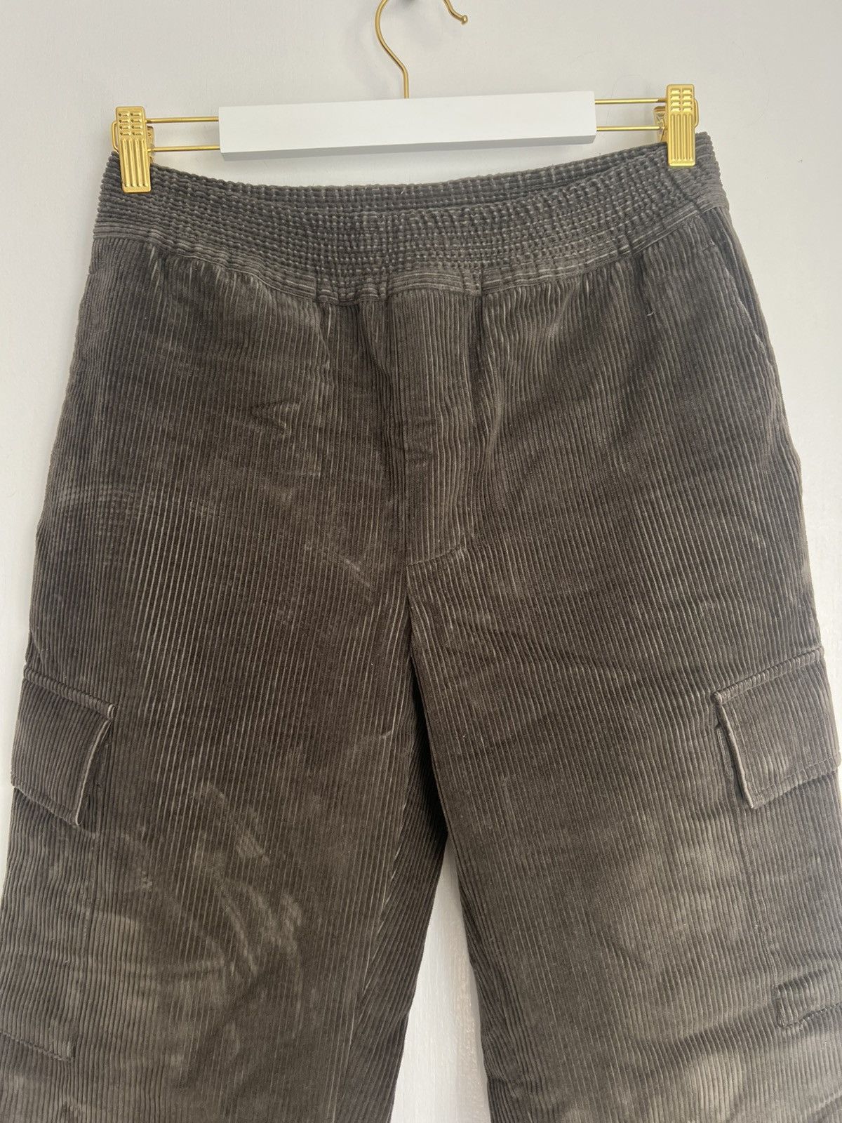 Editions M.R Corduroy Cargo Pants - Khaki Size US 30 / EU 46 - 2 Thumbnail