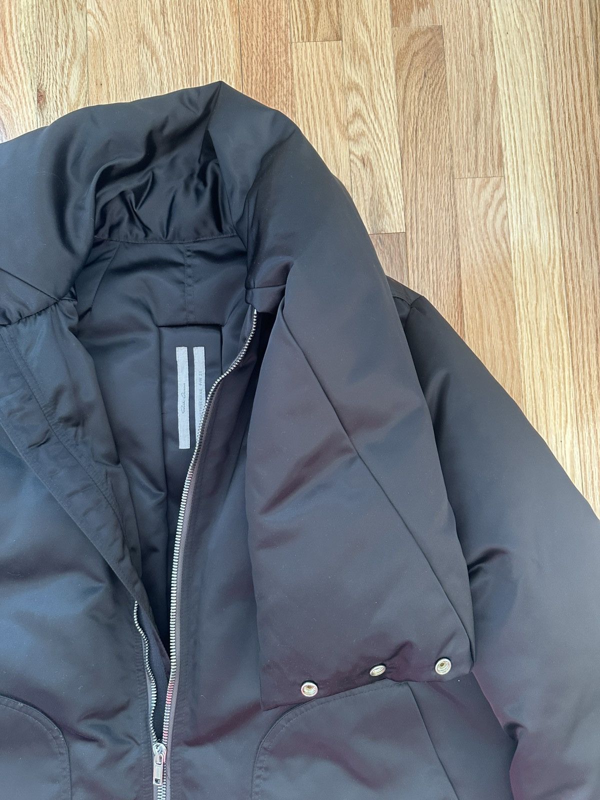 Rick Owens Gethsemane 2021 Funnel Neck Puffer Size US M / EU 48-50 / 2 - 5 Thumbnail