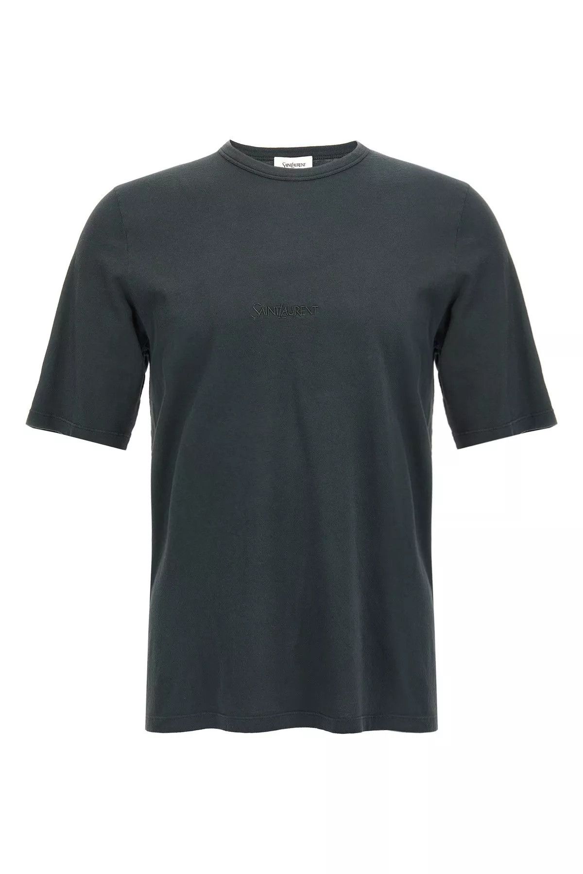 Saint Laurent Paris Logo embroidery t-shirt Size US M / EU 48-50 / 2 - 1 Thumbnail