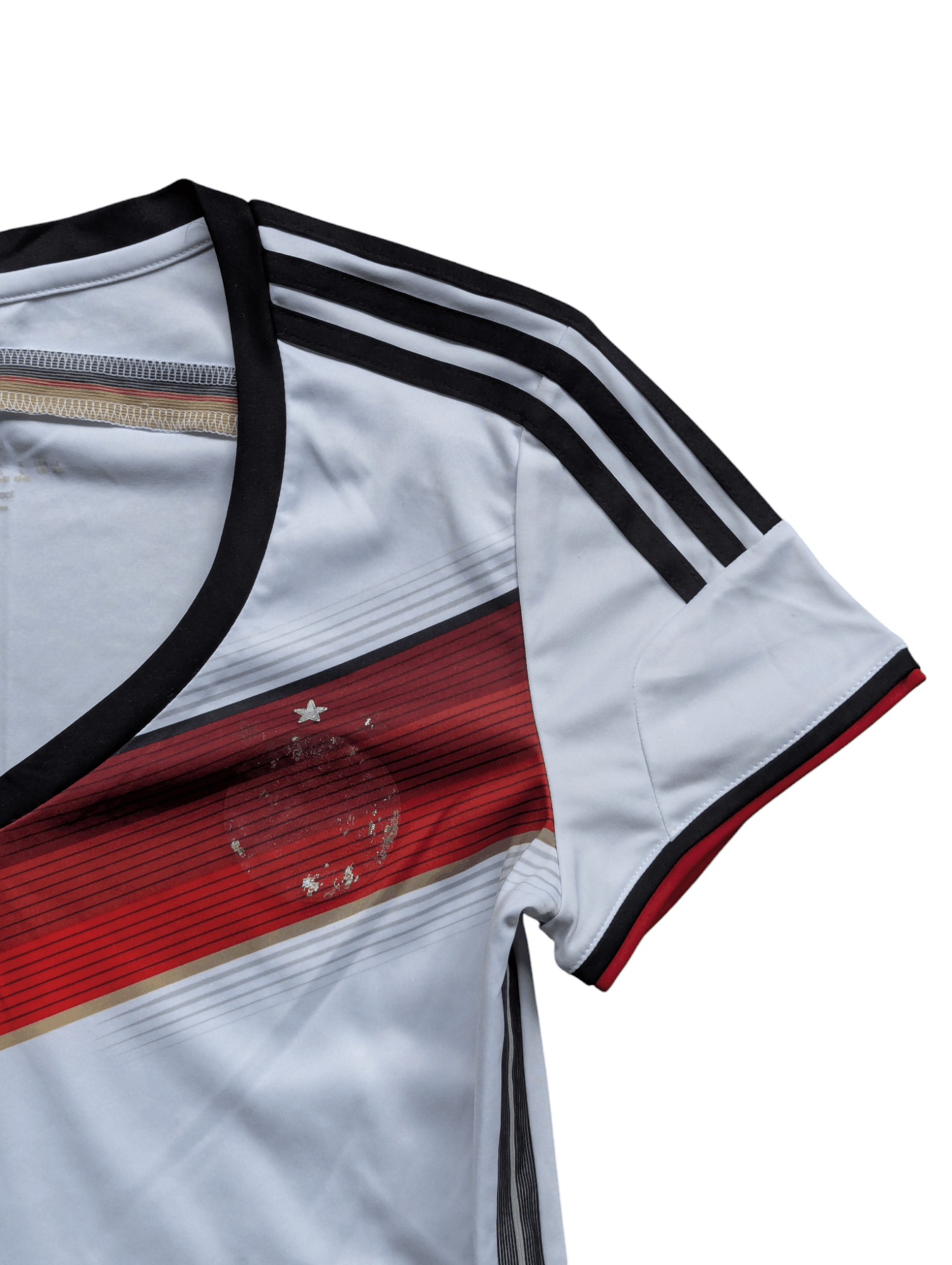 Adidas ADIDAS GERMANY FOOTBALL SHIRT 2014/15 HOME JERSEY WOMEN Size US L / EU 52-54 / 3 - 3 Thumbnail