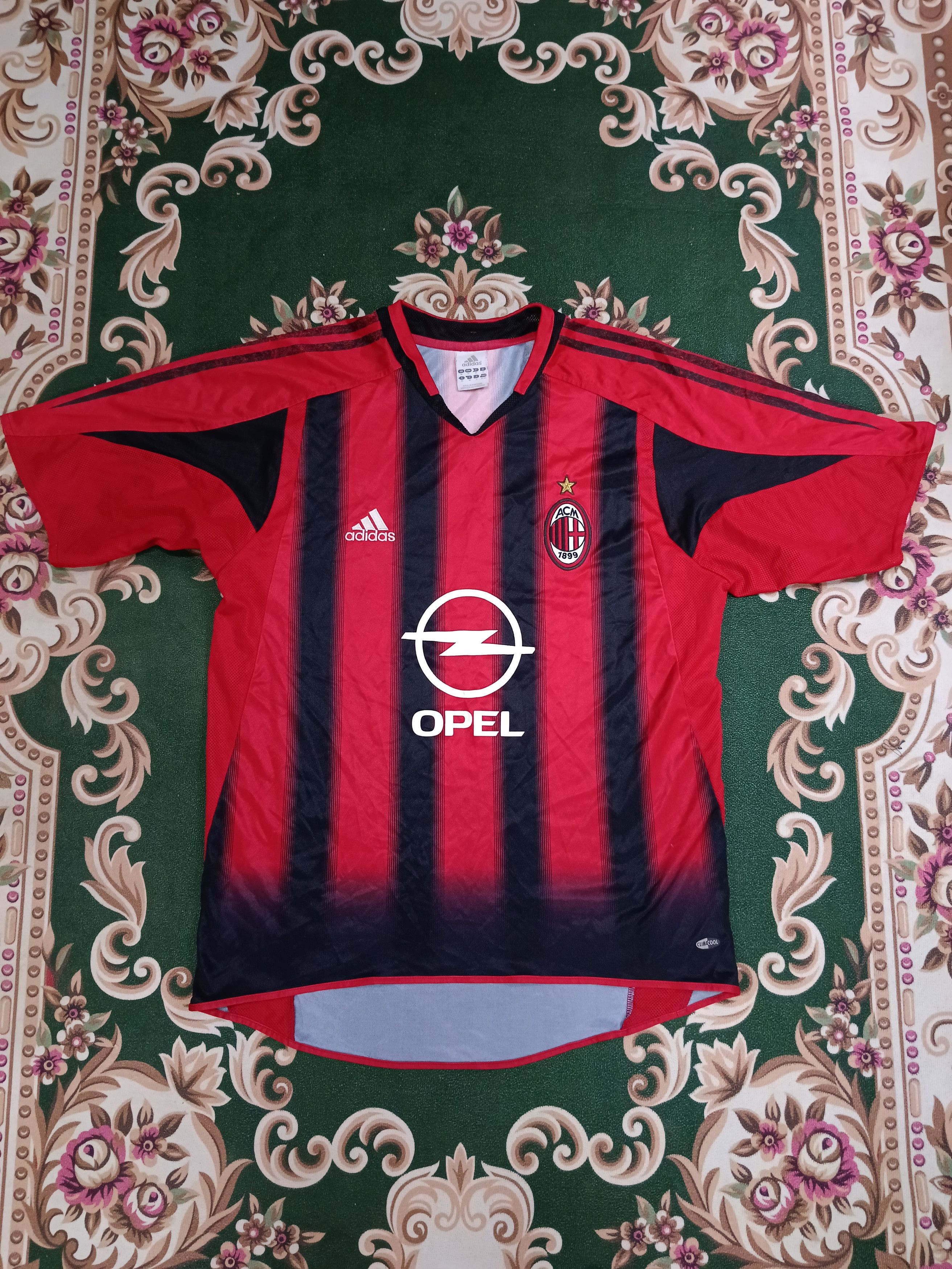 Adidas × Vintage VINTAGE Y2K AC MILAN JERSEY Size US M / EU 48-50 / 2 - 2 Thumbnail