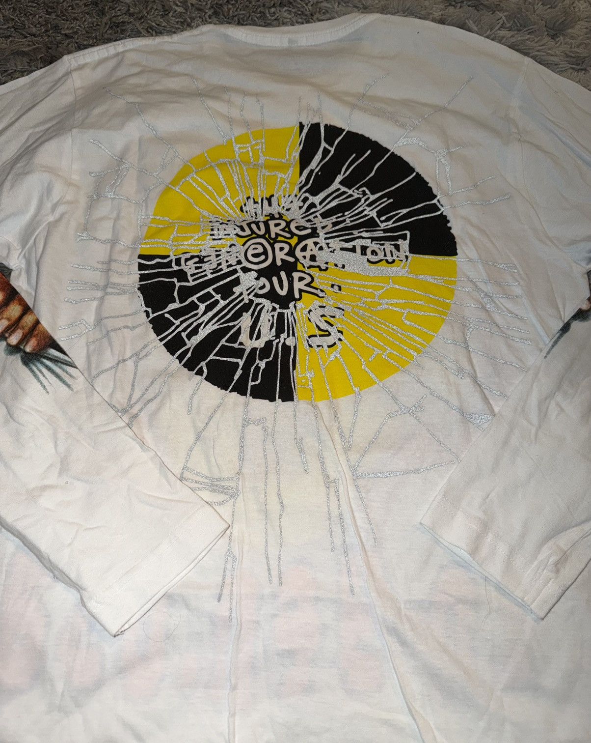 A$AP Rocky A$AP ROCKY CRASH DUMMY INJURED GENERATION TOUR IN MEDIUM Size US M / EU 48-50 / 2 - 5 Thumbnail