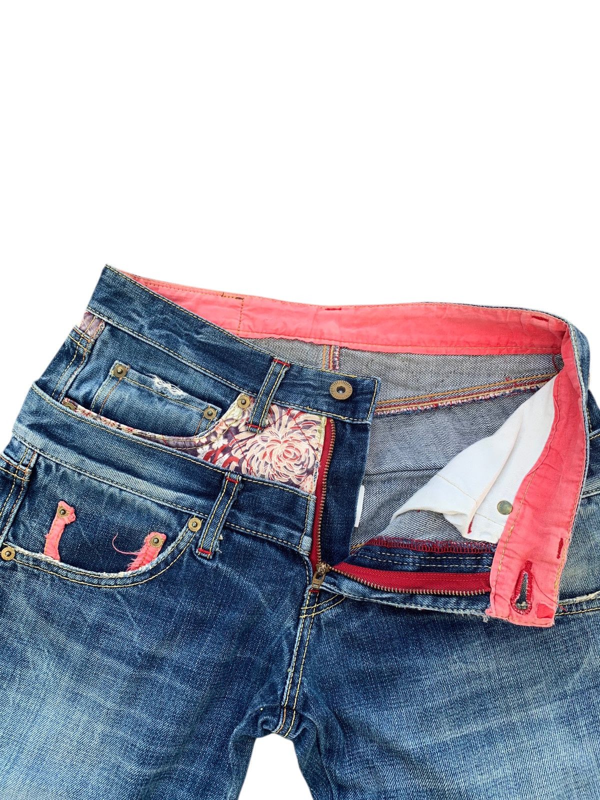 Eternal DOUBLE WAIST ETERNAL JAPANESE TRADITIONAL DESIGN DENIM Size US 29 - 13 Thumbnail