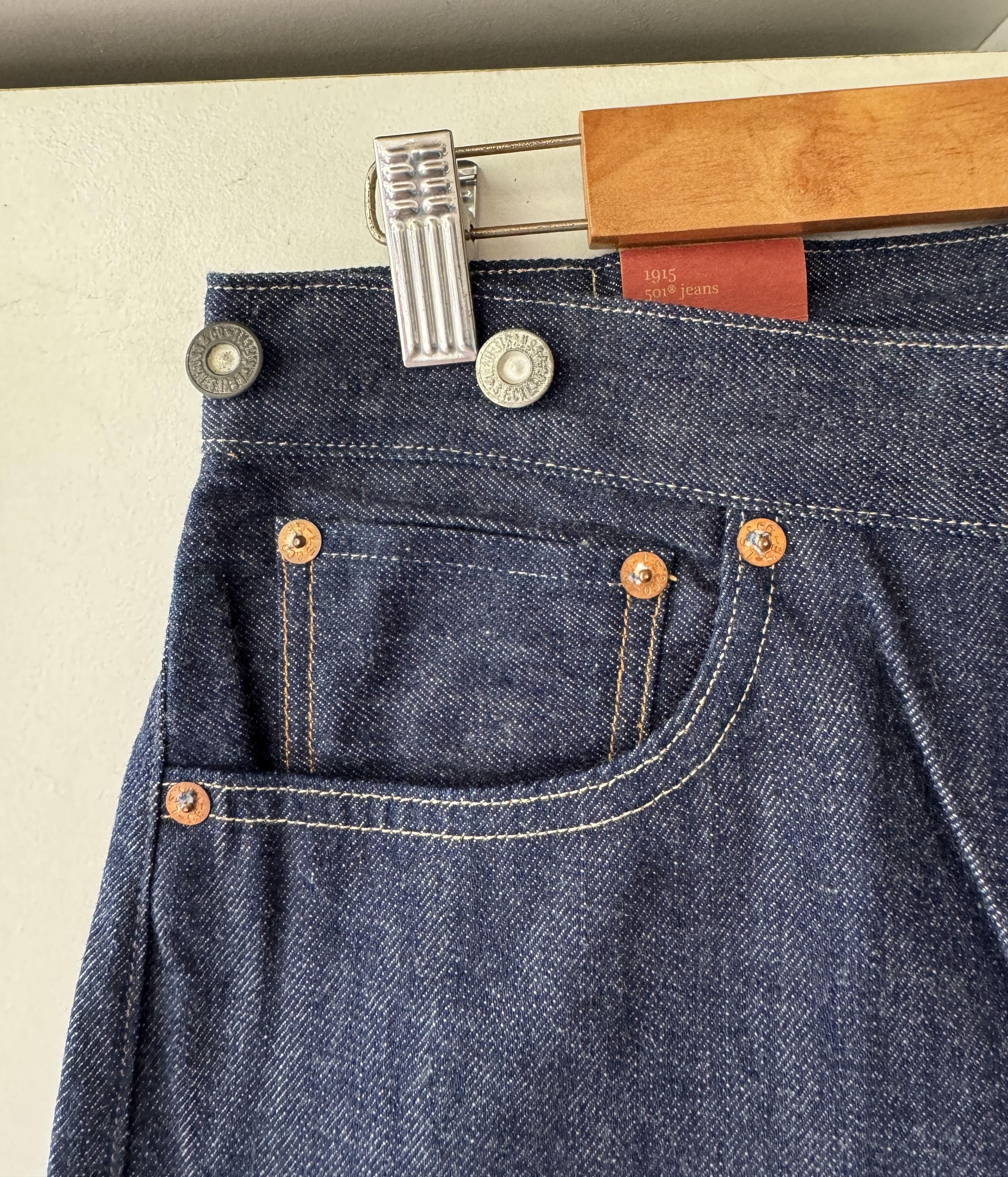 Levi's LEVIS BIG E LOT 501 XX SELVEDGE JEANS Size US 33 - 4 Thumbnail