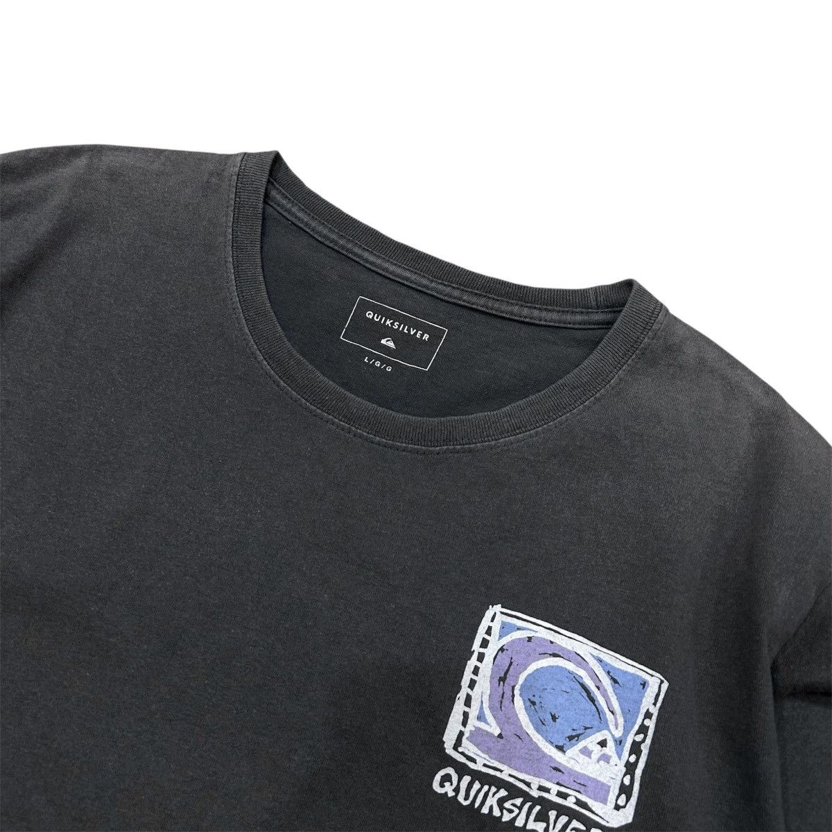 Quiksilver Quiksilver Wave Abstract Surf Graphic Tshirt Size US L / EU 52-54 / 3 - 7 Thumbnail
