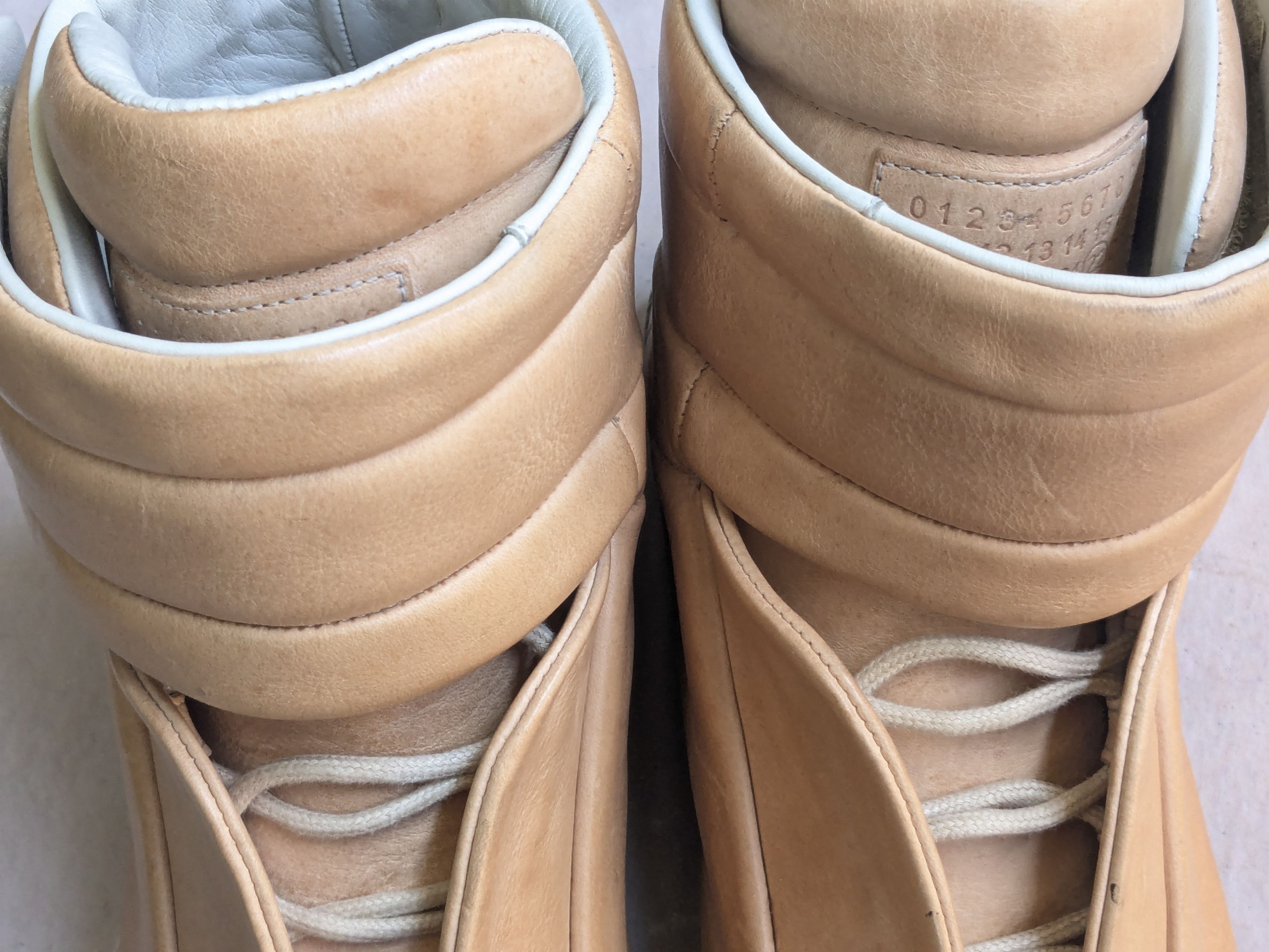 Maison Margiela Maison Margiela Future Tan Brown Leather 14 47 Italy High Size US 14 / EU 47 - 6 Thumbnail