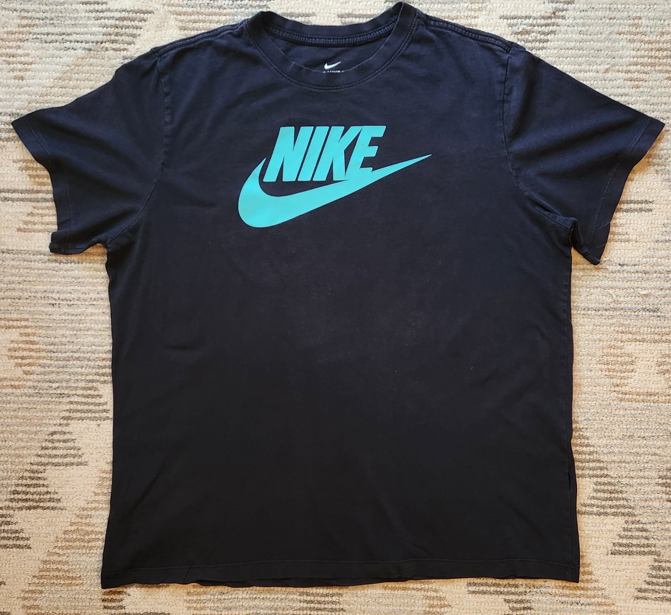 Nike Vintage Nike Tee. Turquoise Lettering. SZ: XL Size US XL / EU 56 / 4 - 1 Thumbnail