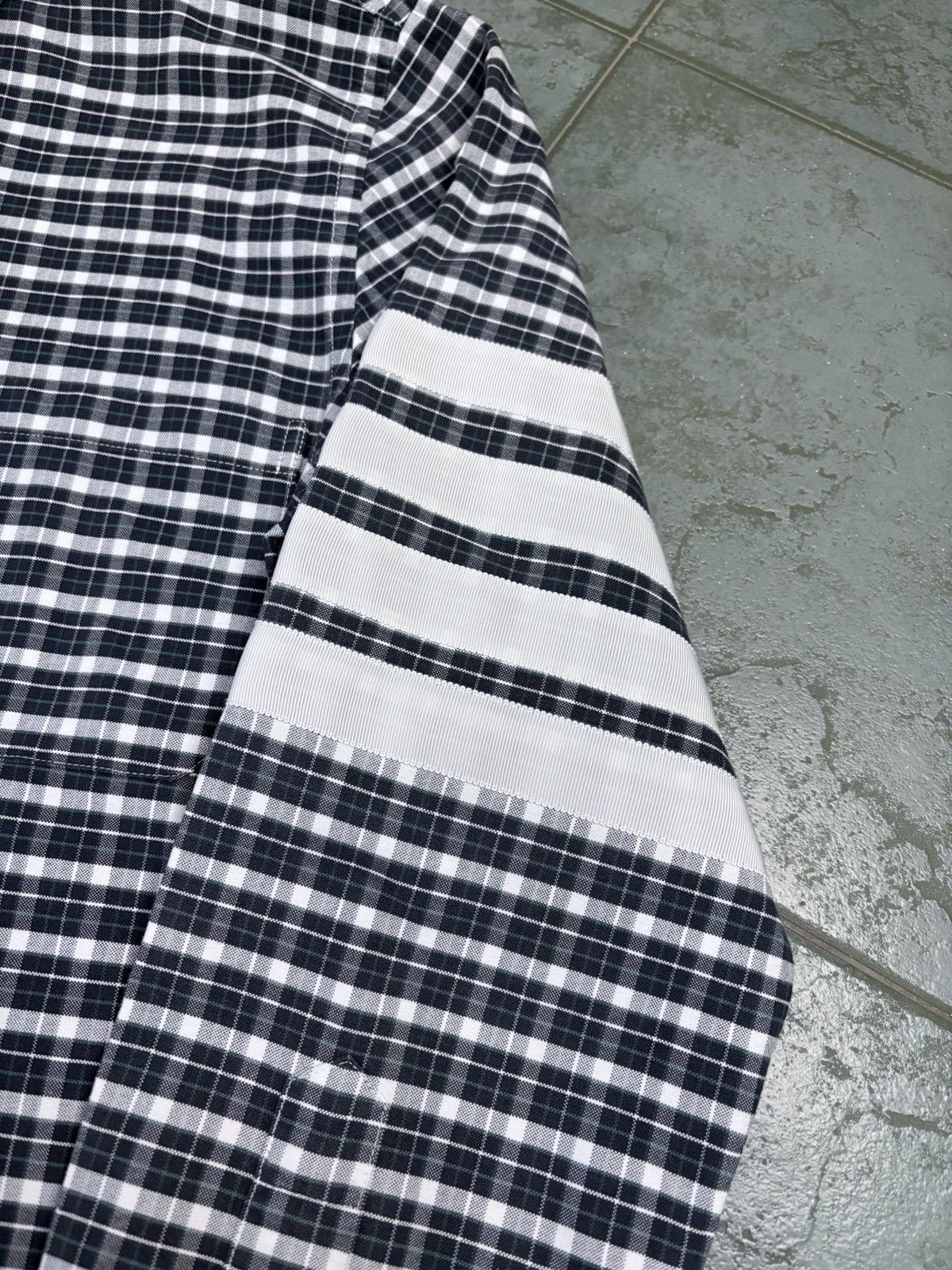 Thom Browne Authentic ‼️Thom Browne Oxford Classic Signature 4-Bar Shirt Size US L / EU 52-54 / 3 - 10 Thumbnail