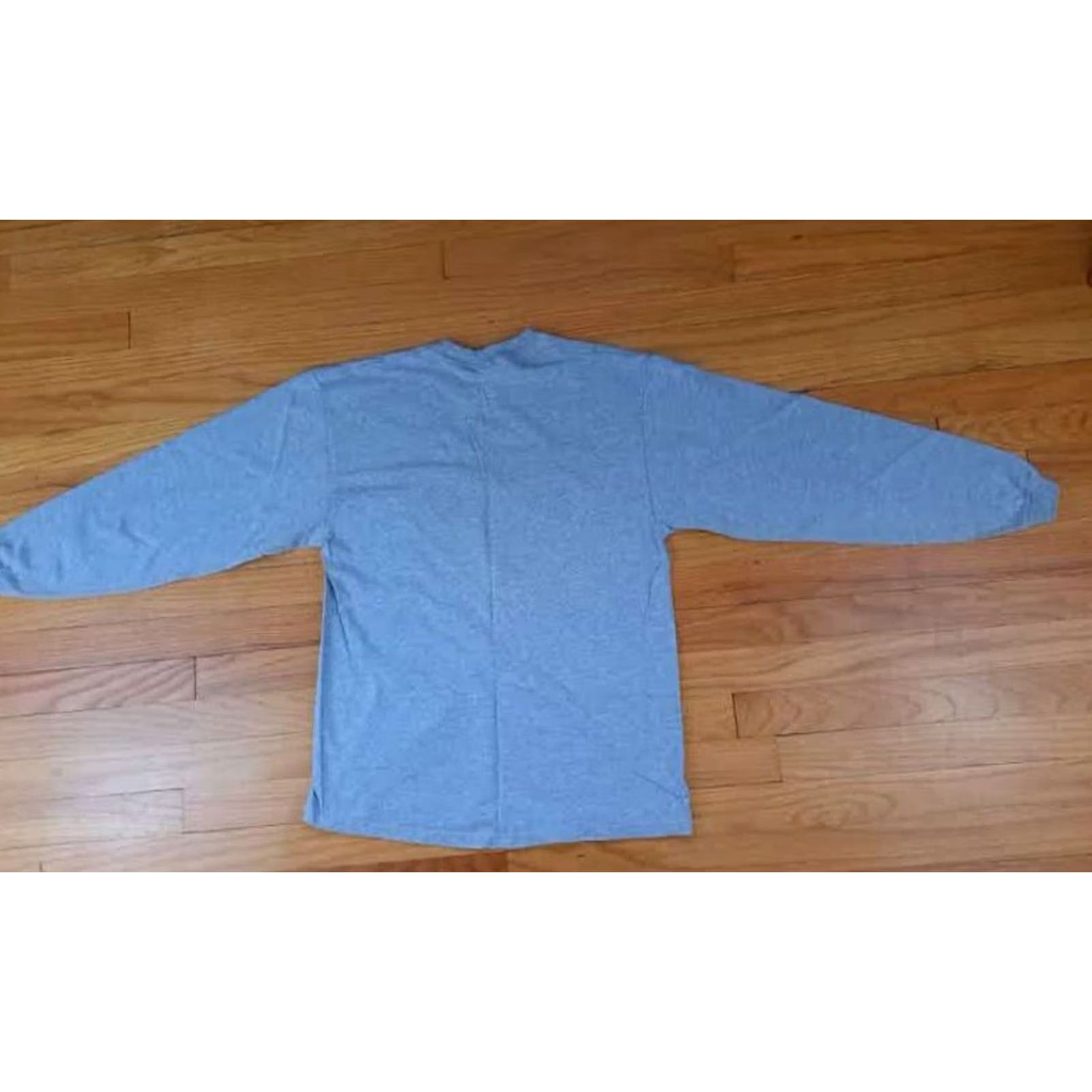 Jerzees VINTAGE Michigan State Spartans Long Sleeve T-Shirt L Jerzees Gray Unisex Adults Basketball Shirt Men Women Size US L / EU 52-54 / 3 - 4 Thumbnail