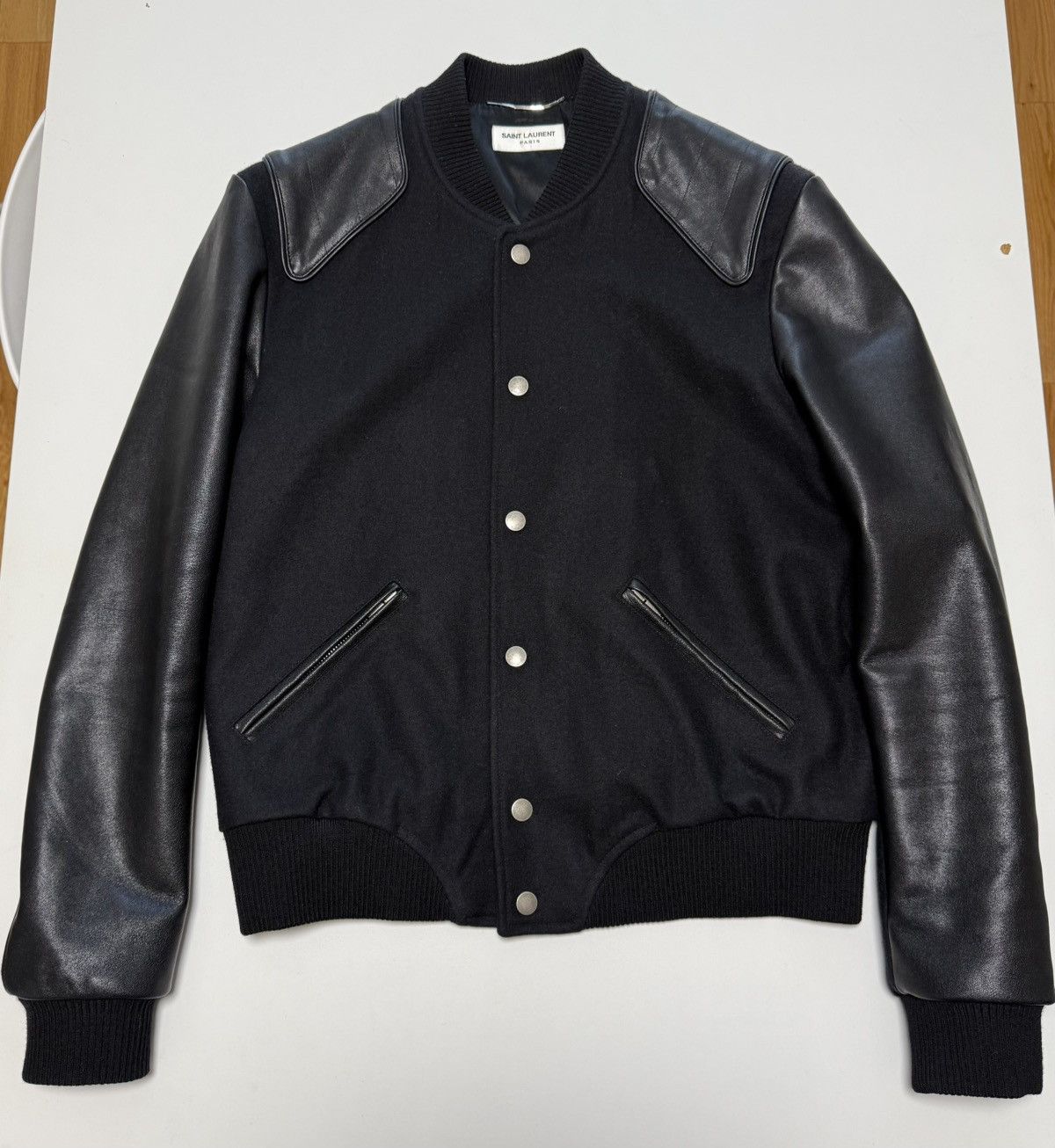 Saint Laurent Paris Saint Laurent Heaven Bomber Size US M / EU 48-50 / 2 - 1 Thumbnail