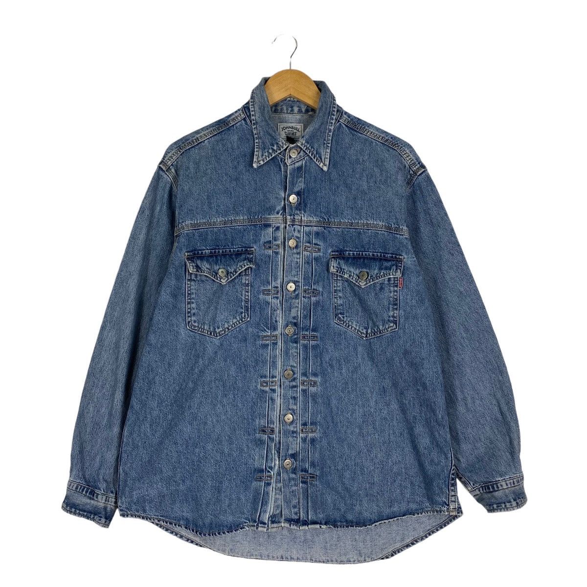 Japanese Brand Vintage JohnBull Work Shirt Inspired Kapital Jacket Size US M / EU 48-50 / 2 - 1 Thumbnail