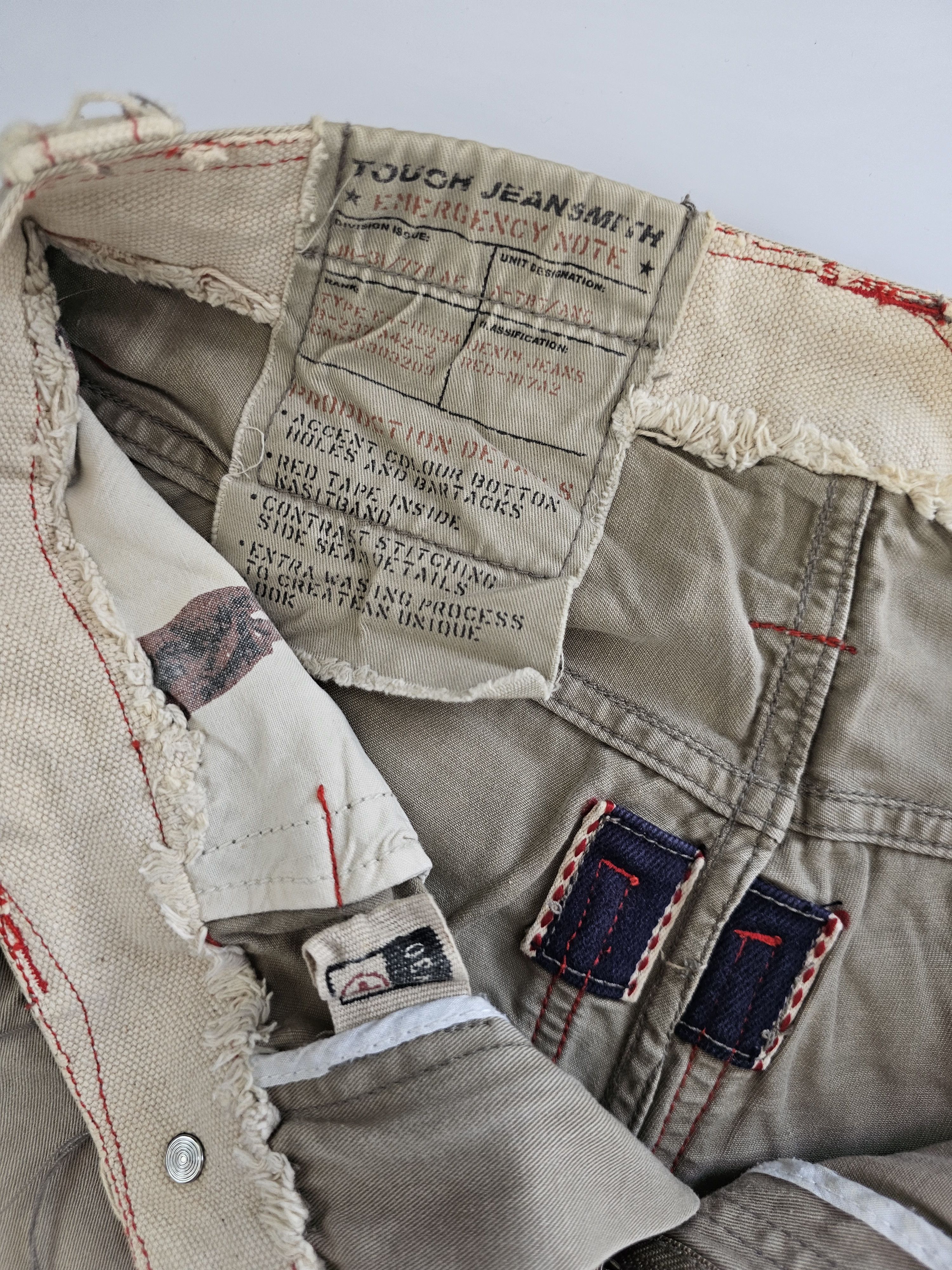Darn Tough Vintage Tough Jeansmith Patch Work Short Size US 30 / EU 46 - 8 Thumbnail