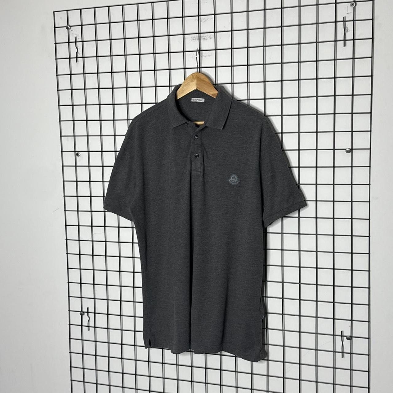 Moncler Moncler Maglia Polo Shirt Grey Size US L / EU 52-54 / 3 - 2 Thumbnail