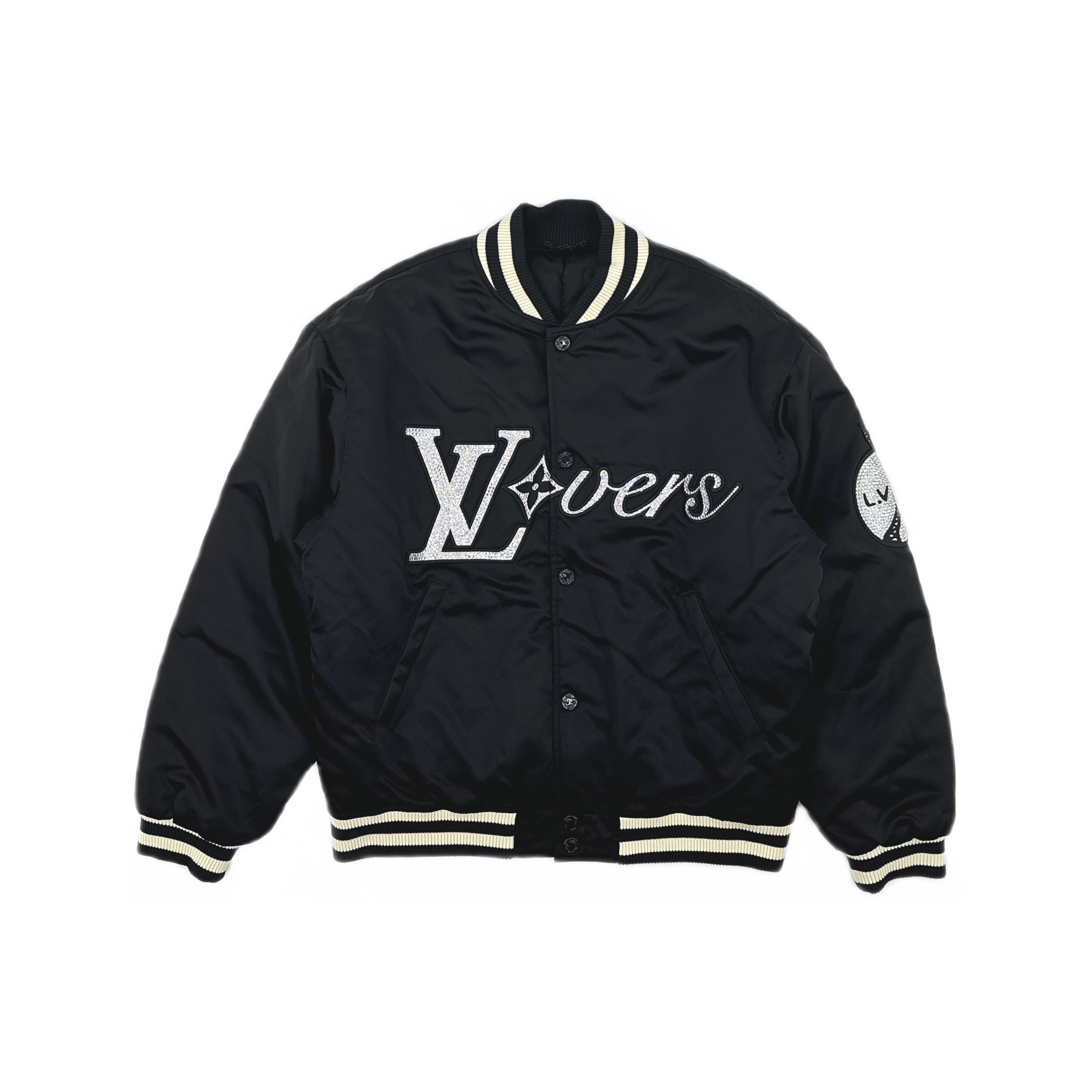 Louis Vuitton Louis Vuitton Lovers Varsity Jacket Size L Size US L / EU 52-54 / 3 - 1 Thumbnail
