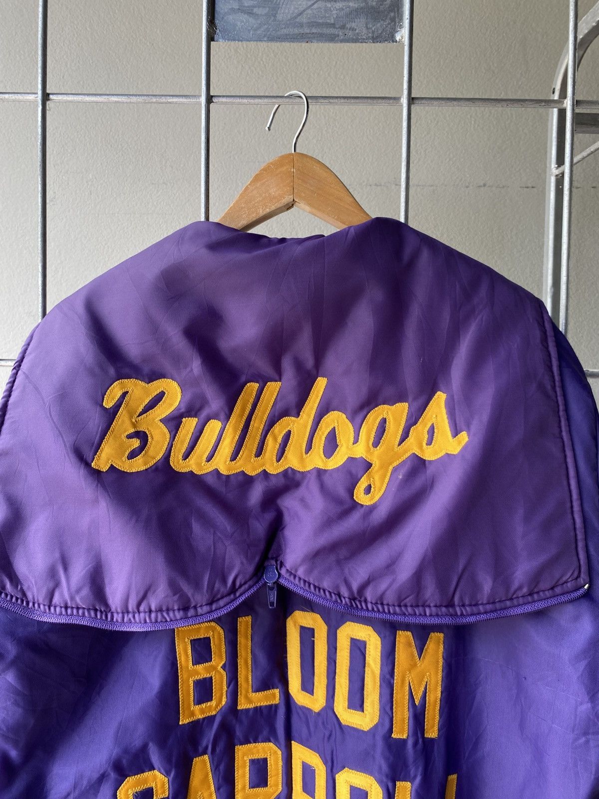 Vintage Gates Sport Hoppe Purple Jacket with Yellow Lettering Size US S / EU 44-46 / 1 - 5 Thumbnail