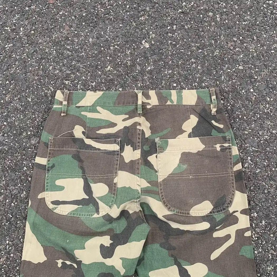 Hunter BROWNY Military Camo Woodland Trousers Fatigue Pants W32 Size US 32 / EU 48 - 10 Thumbnail