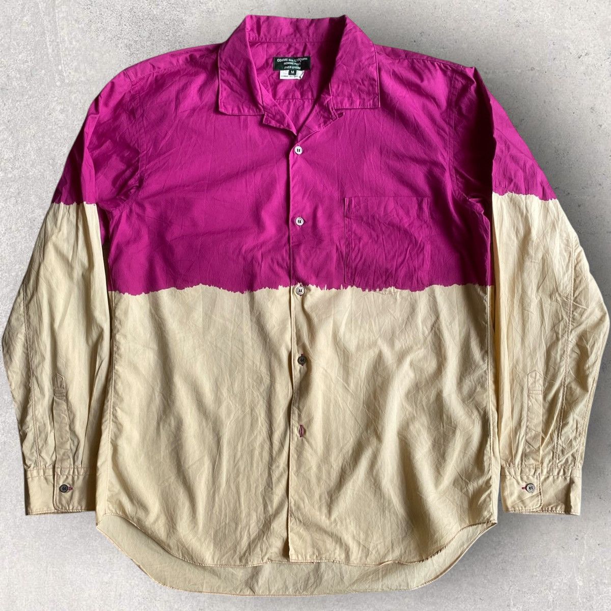 Comme des Garcons Homme Plus Fall08 Pink Bleach Shirt Size US M / EU 48-50 / 2 - 1 Thumbnail