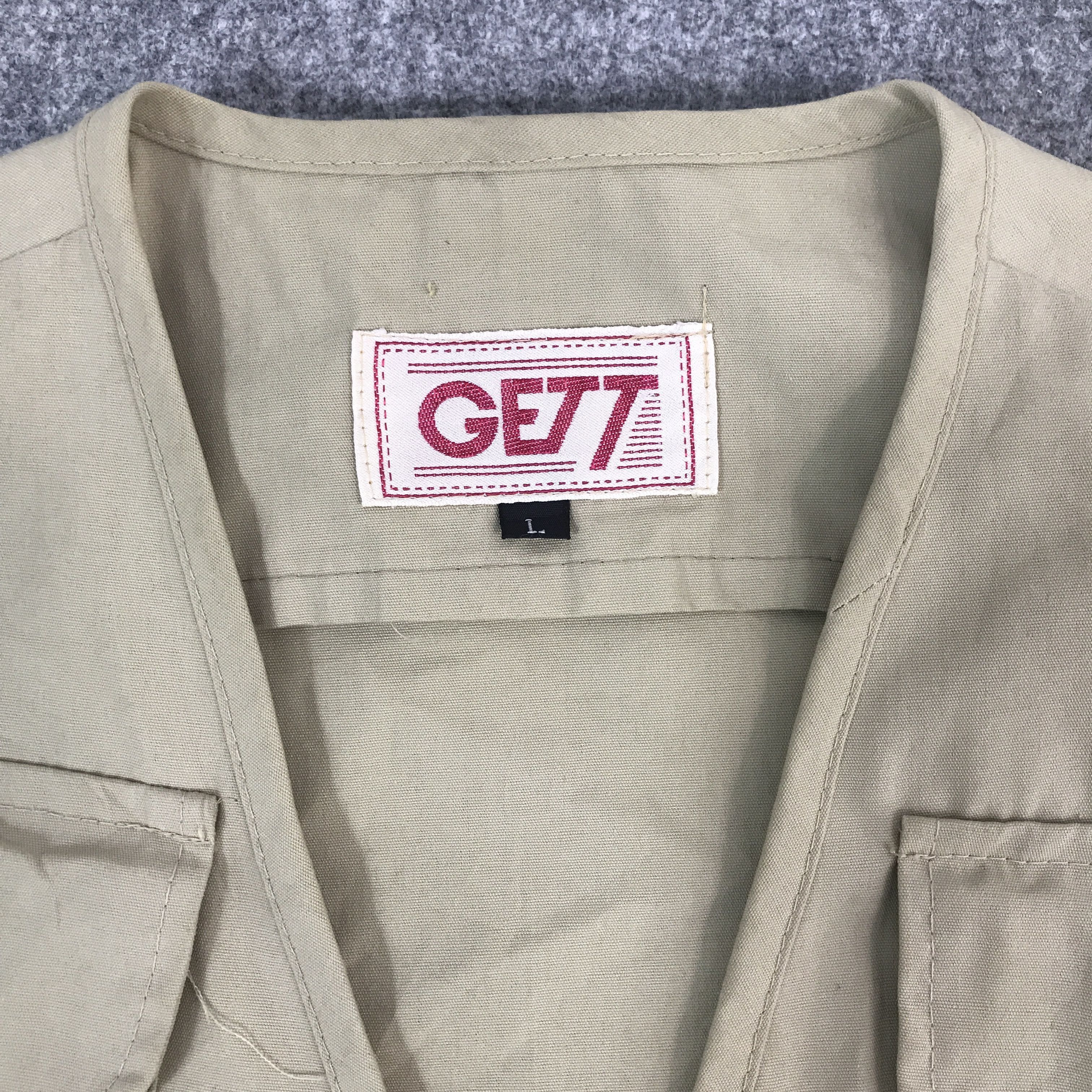 Japanese Brand GETT Outdoor Multipocket Vest jacket Size US L / EU 52-54 / 3 - 6 Thumbnail