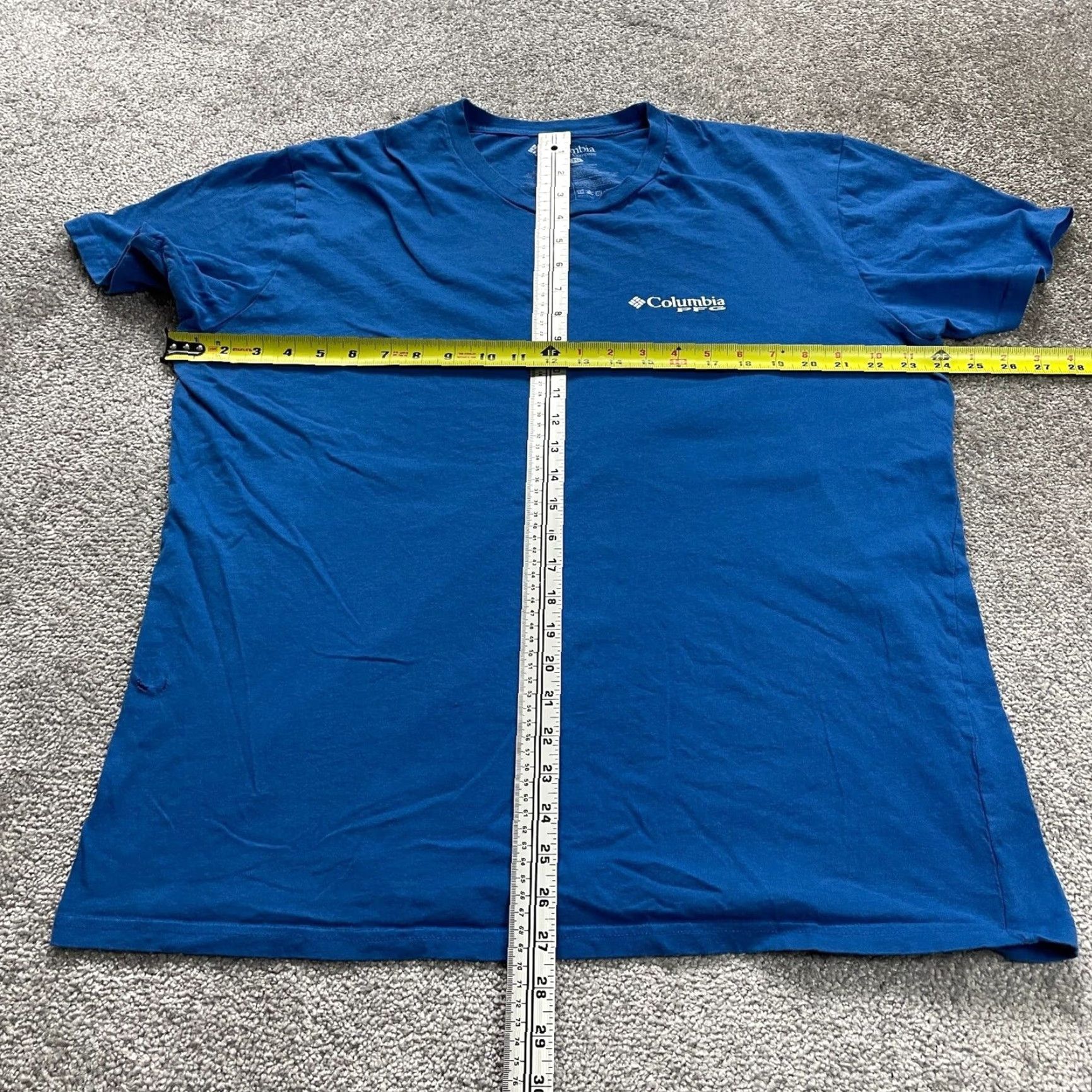 Vintage Columbia PFG Fishing T-Shirt Mens XL Blue Cotton Crew Neck Short Sleeve Outdoor Size US XL / EU 56 / 4 - 6 Thumbnail