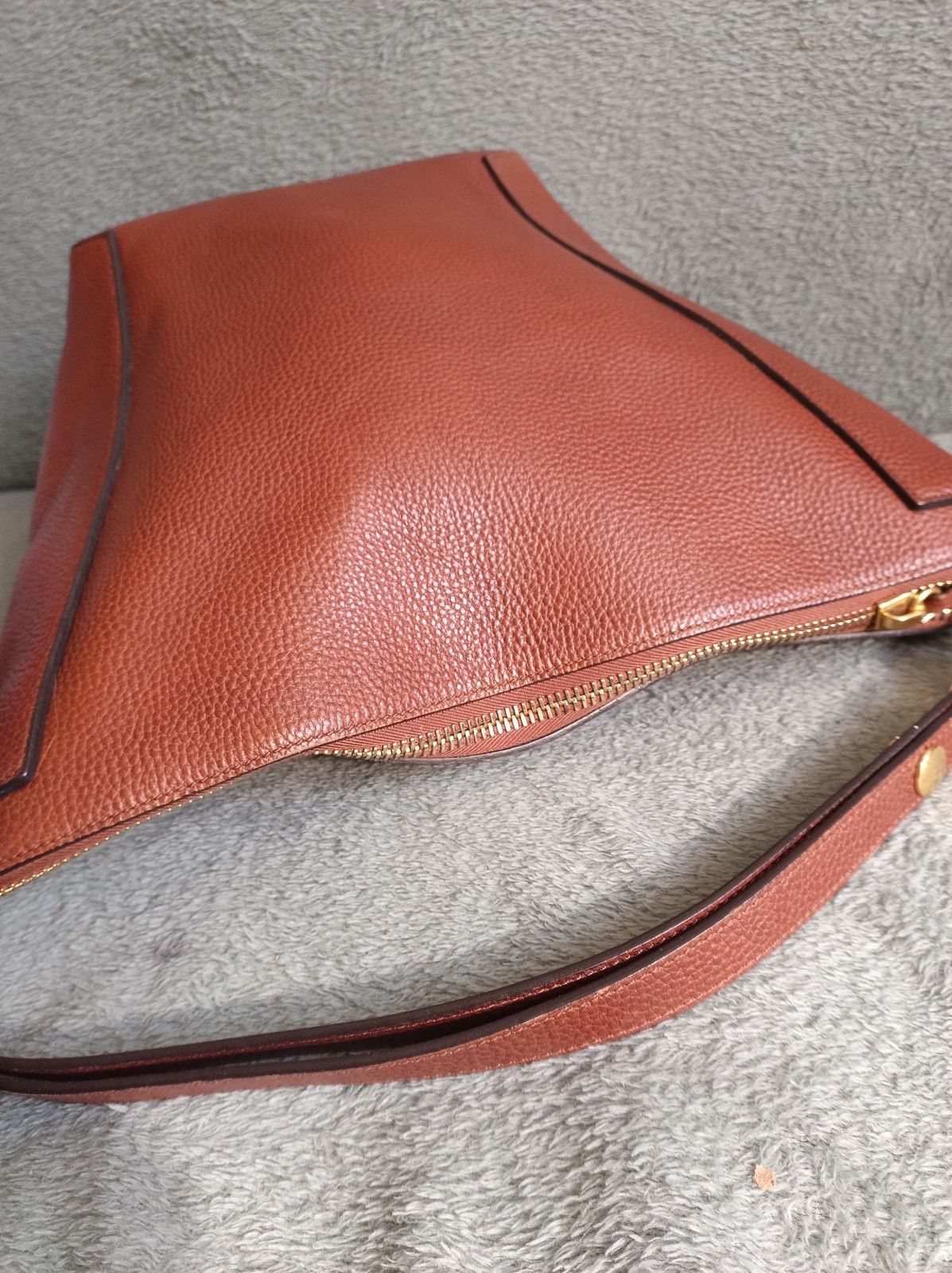 Mulberry Mulberry Camden Leather Shoulder Tote Bag Oak Brown Size ONE SIZE - 13 Thumbnail