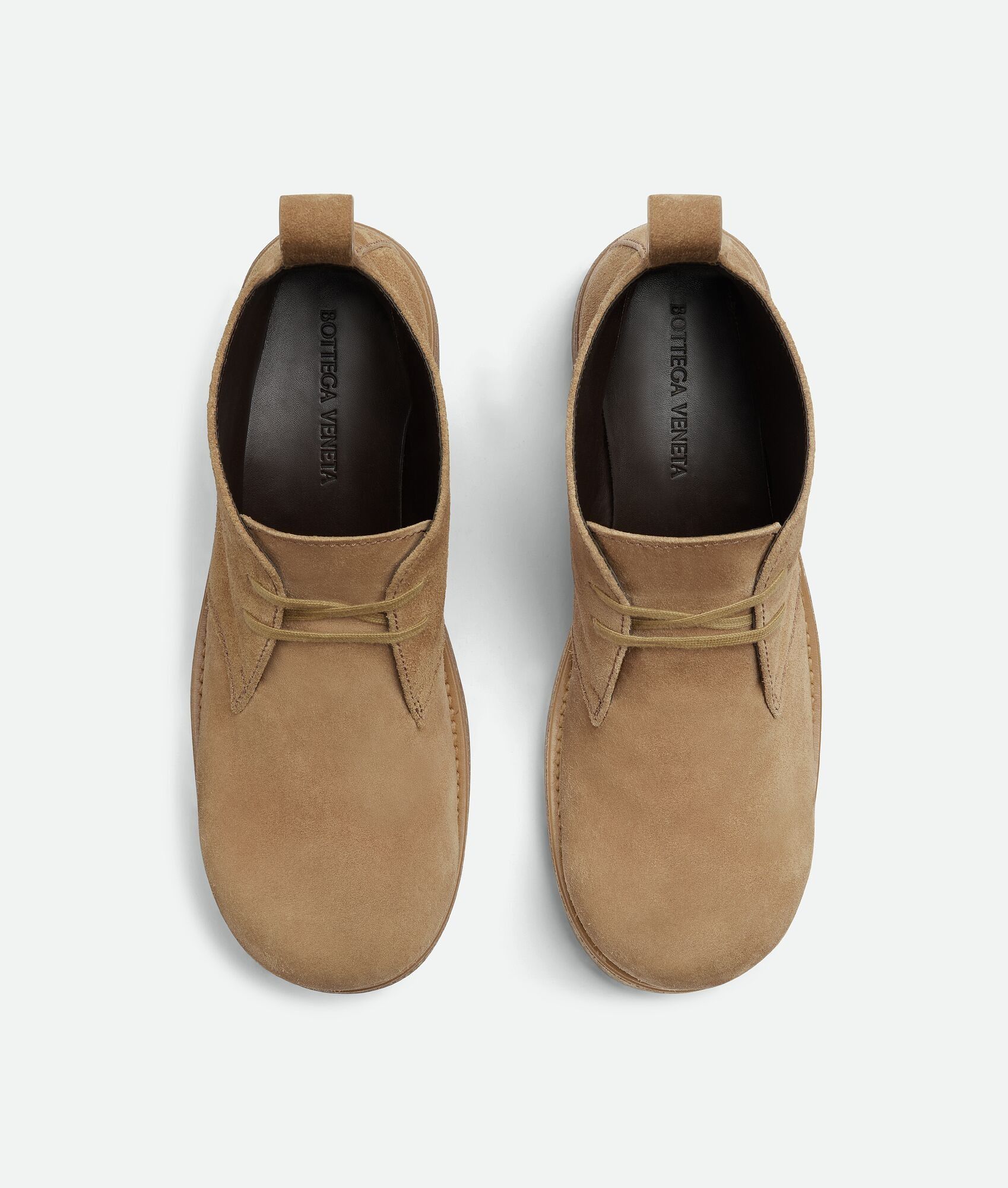 Bottega Veneta o1bcso1str0925 Helium Desert Boots in Brown Size US 12 / EU 45 - 4 Thumbnail