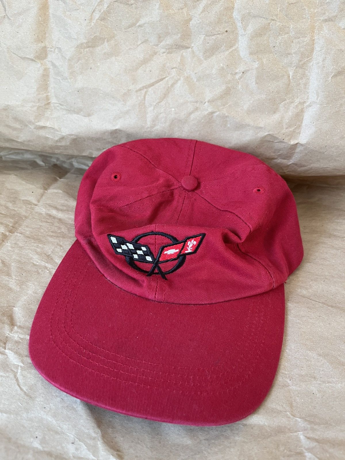 Chevrolet Vintage Chevrolet CORVETTE Red Cap Size ONE SIZE - 2 Thumbnail