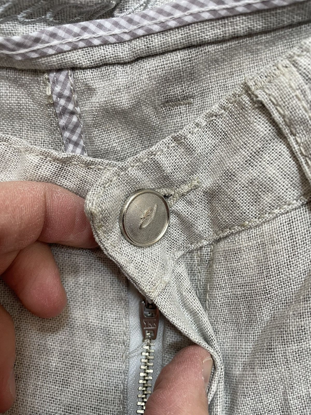 Other Old money Brioni joggers classic Silk Linen Baggy Pants Size US 32 / EU 48 - 6 Thumbnail