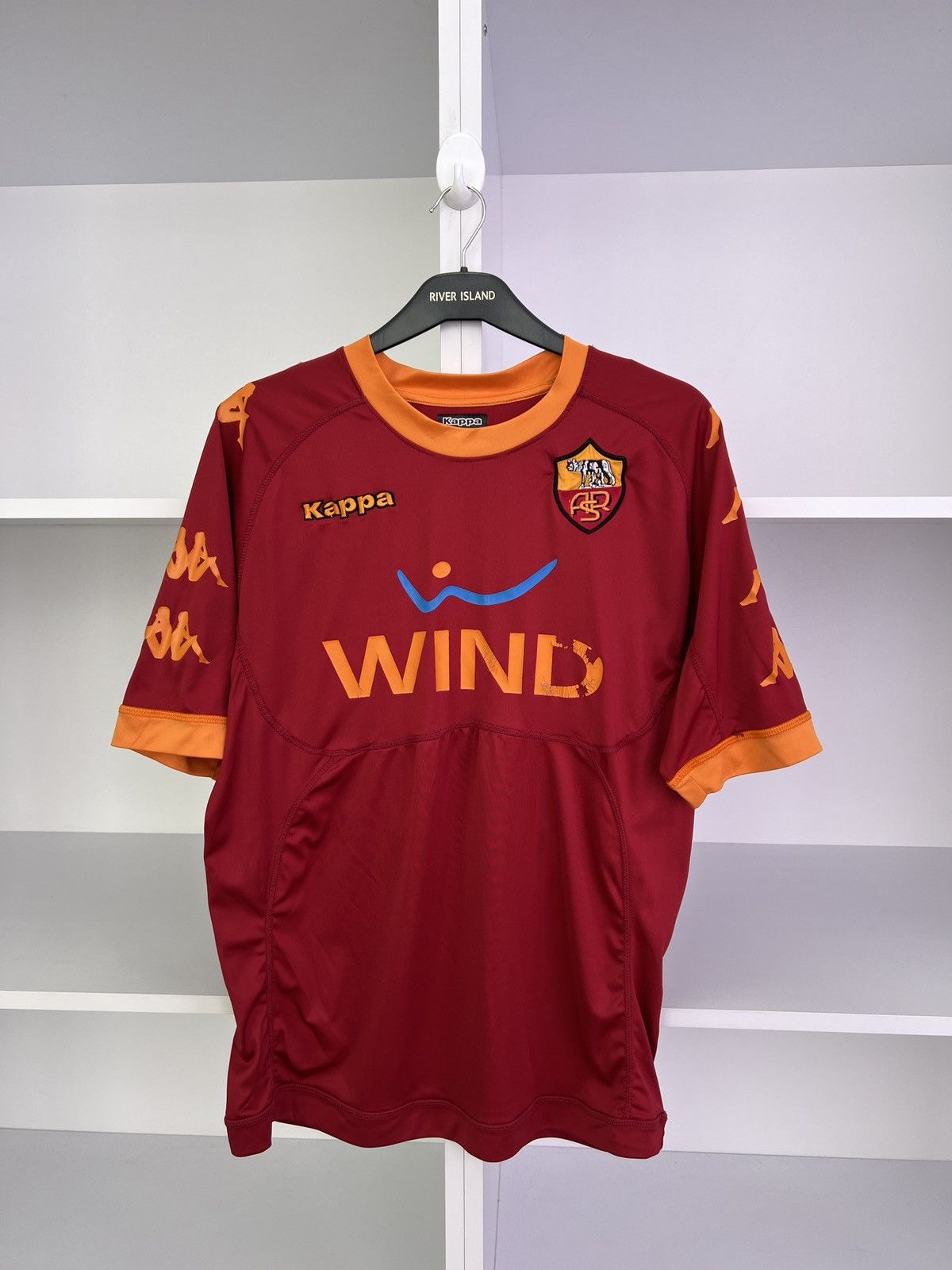 Kappa × Vintage Vintage Roma 12/13 De Rossi Home Jersey Size US XL / EU 56 / 4 - 6 Thumbnail