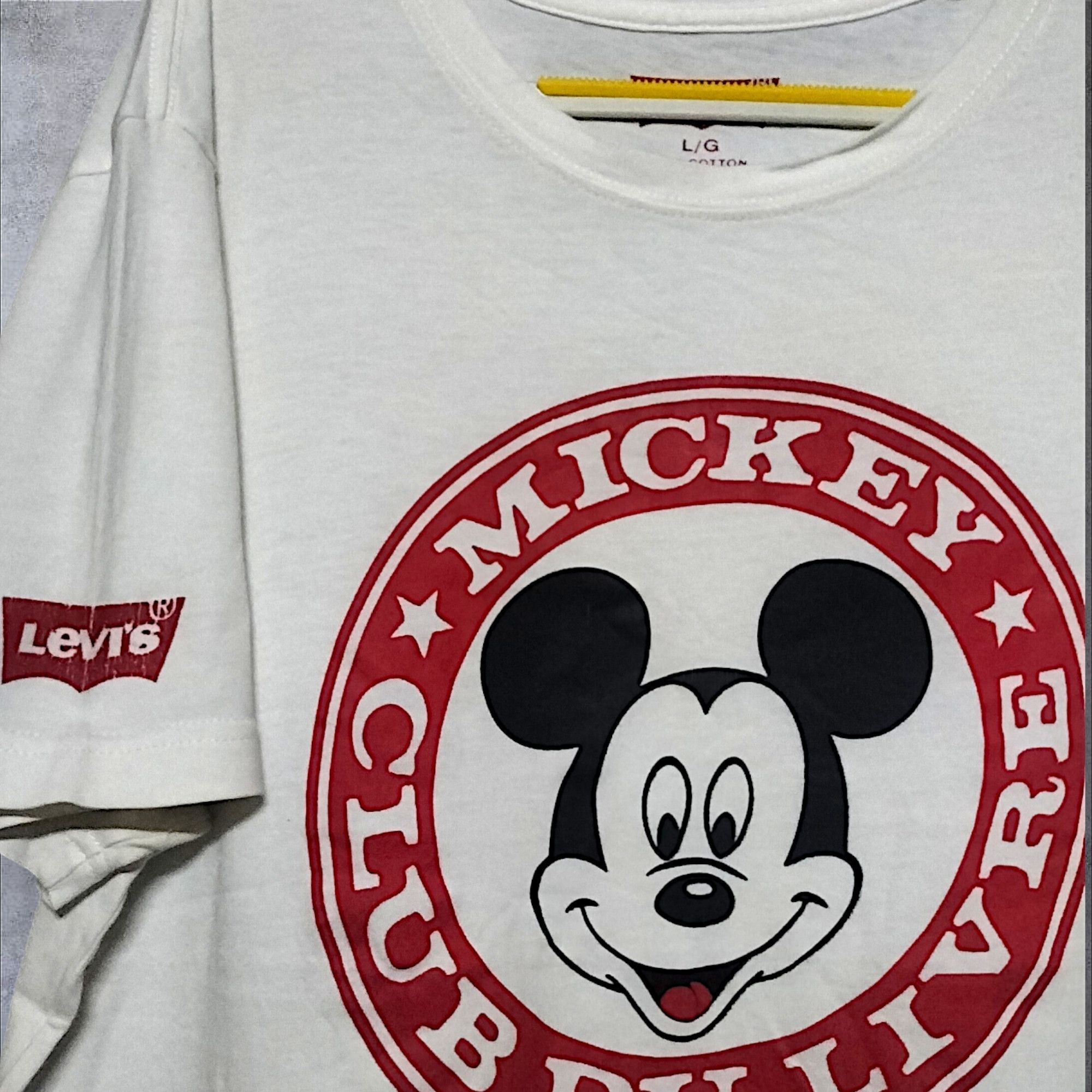 Levi's Levis X Mickey Mouse Tshirts streetwear Size US L / EU 52-54 / 3 - 3 Thumbnail