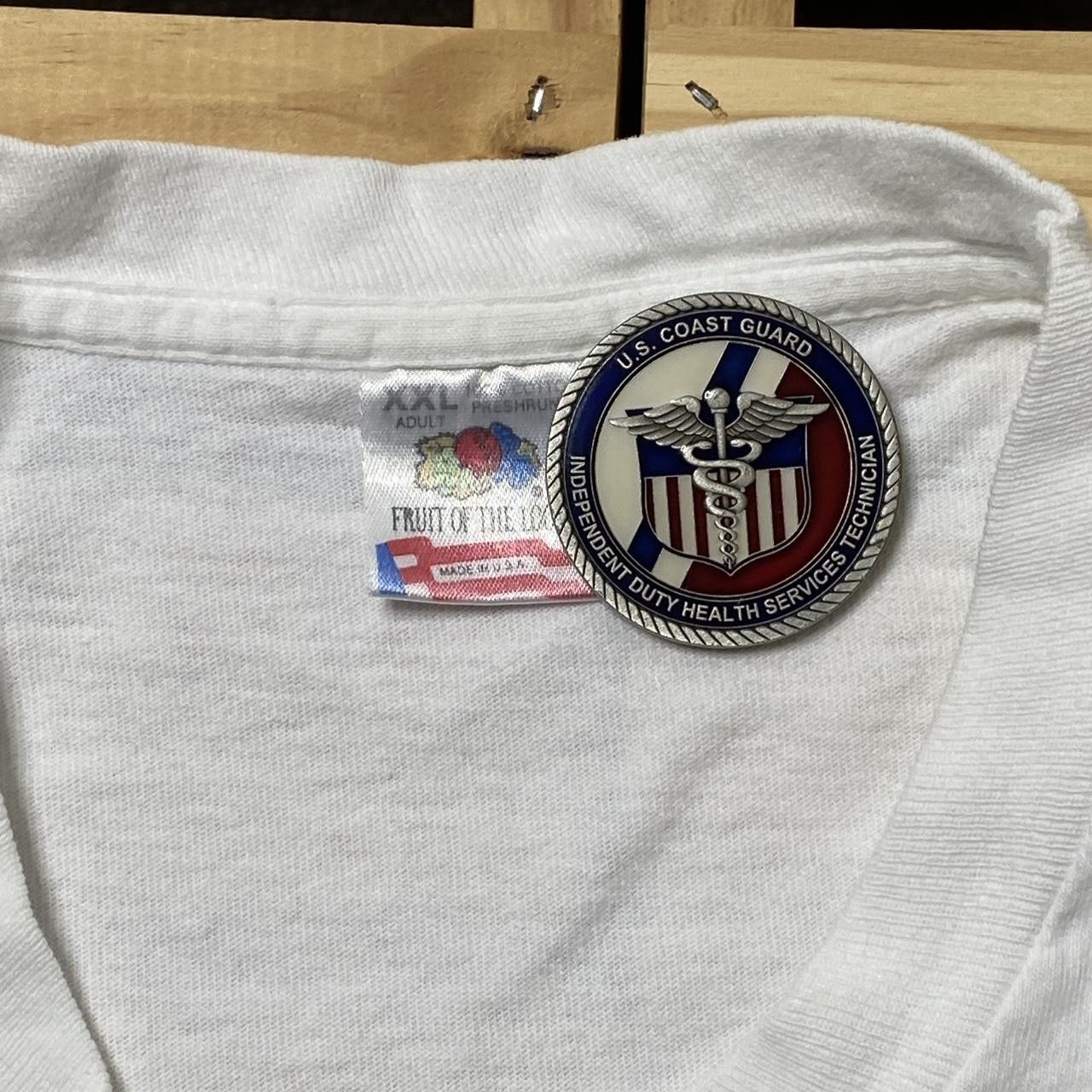 Fruit Of The Loom Vintage "One with Earth" White Native American Tee Size 2XL Size US XXL / EU 58 / 5 - 6 Thumbnail